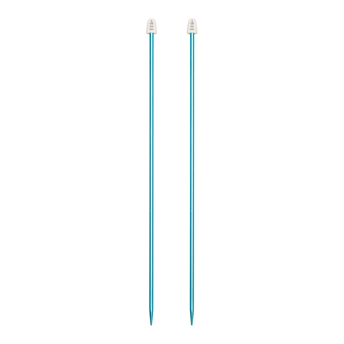 Susan Bates Silvalume 14" Single Point Knitting Needles