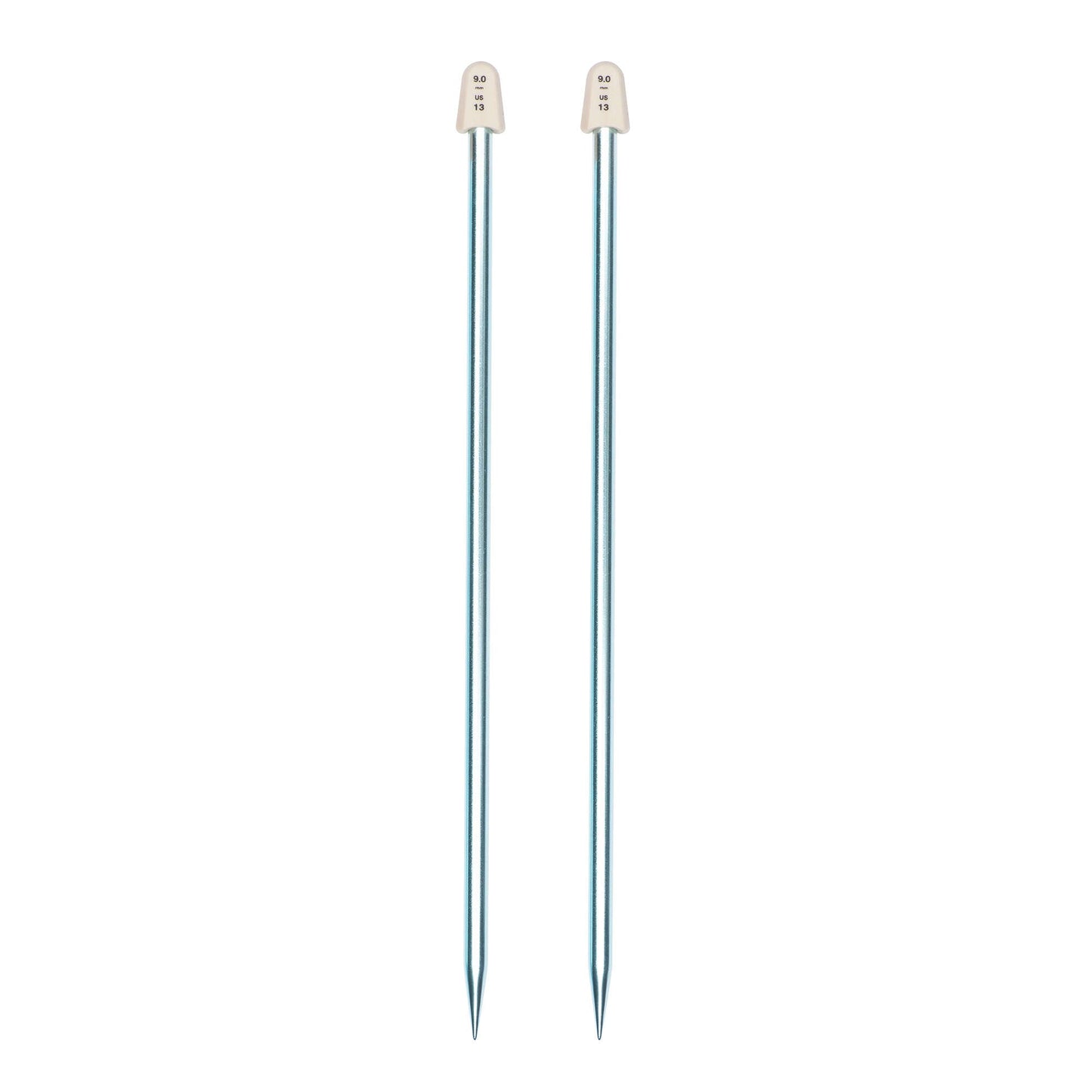 Susan Bates Silvalume 14" Single Point Knitting Needles