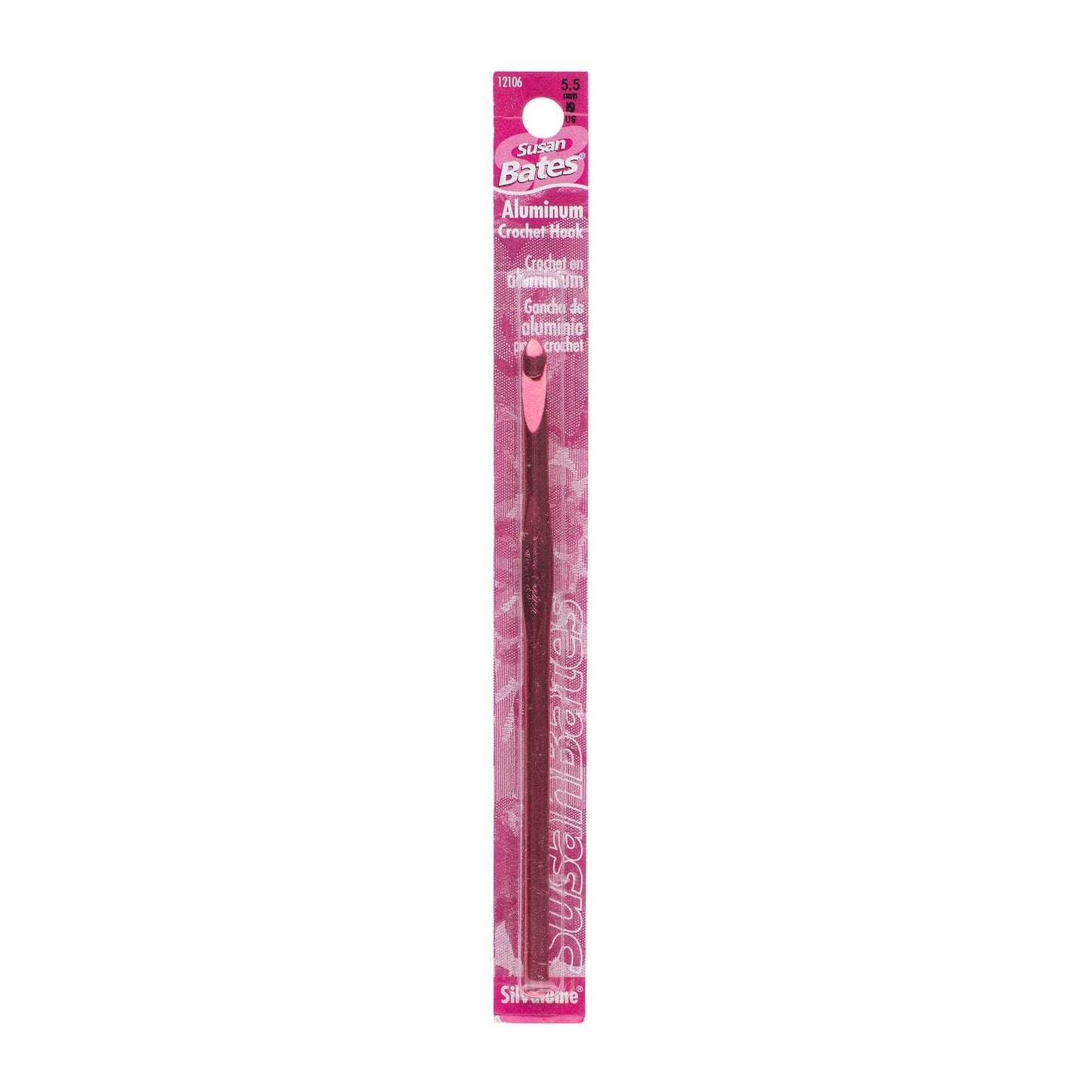 Susan Bates Silvalume 5.5" Crochet Hook