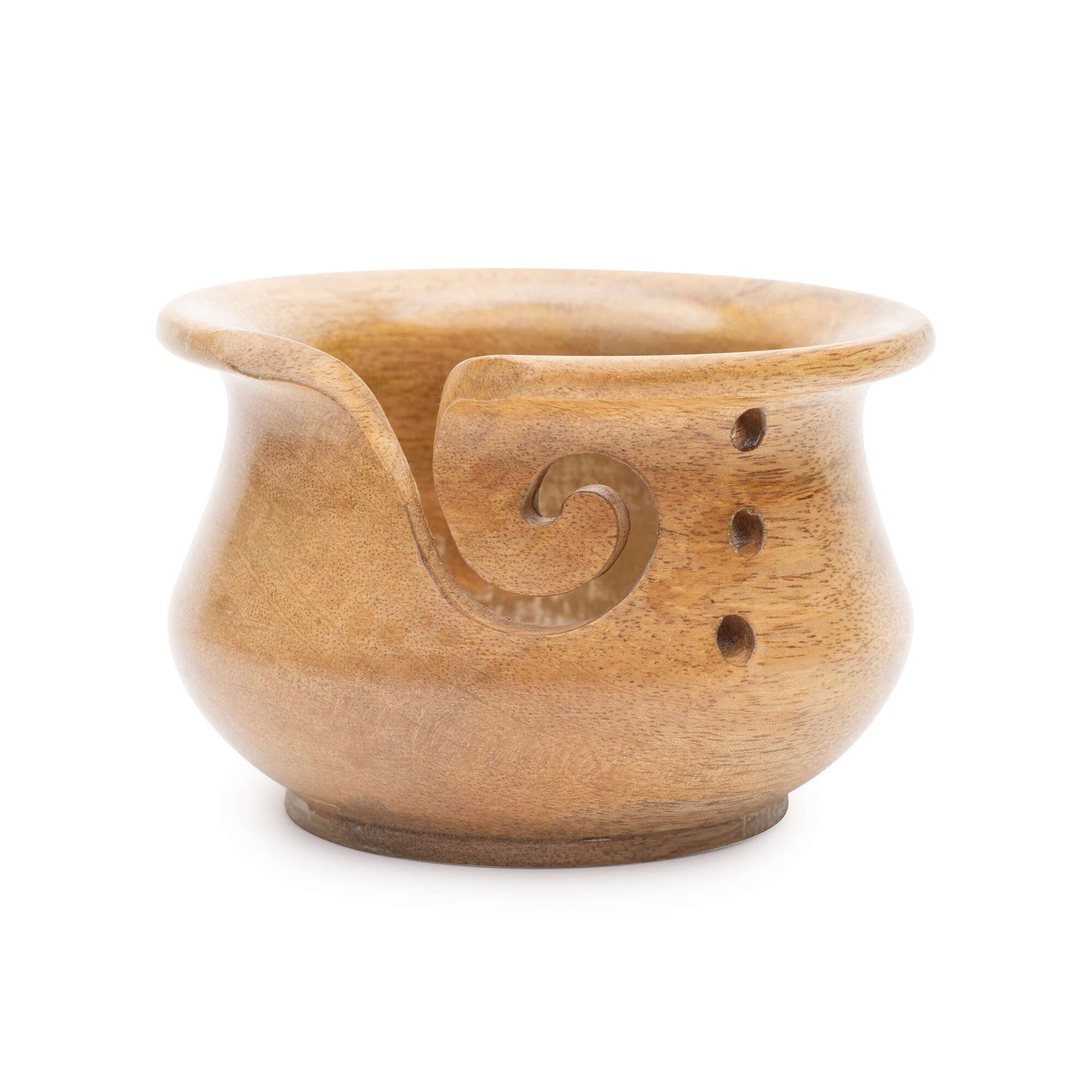 Susan Bates Wood Yarn Bowl - Clearance item
