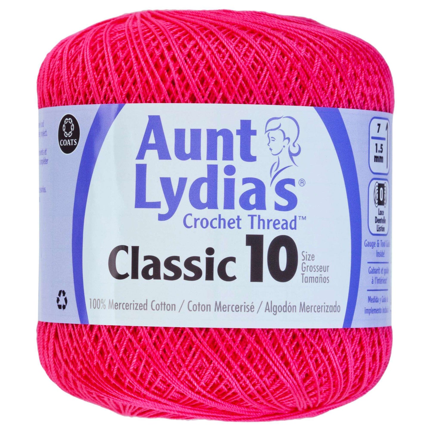 Aunt Lydia's Classic Crochet Thread Size 10