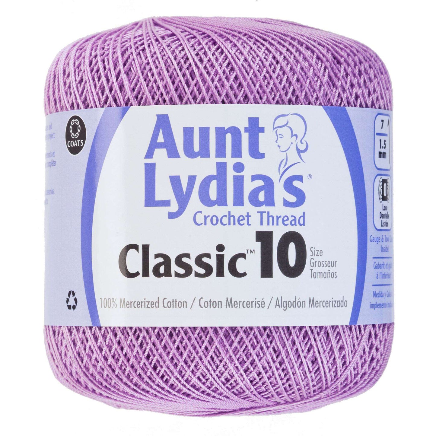Aunt Lydia's Classic Crochet Thread Size 10