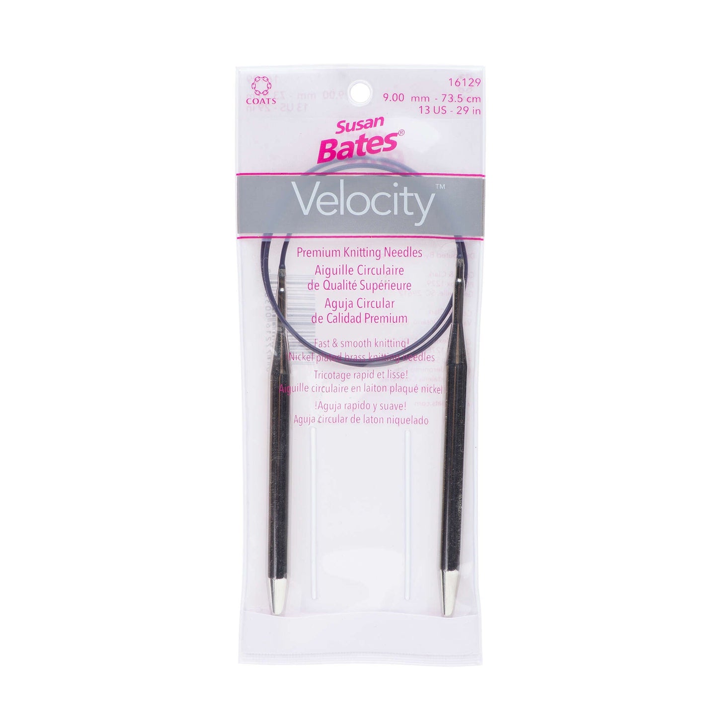 Susan Bates Velocity 29" Circular Knitting Needles - Clearance items