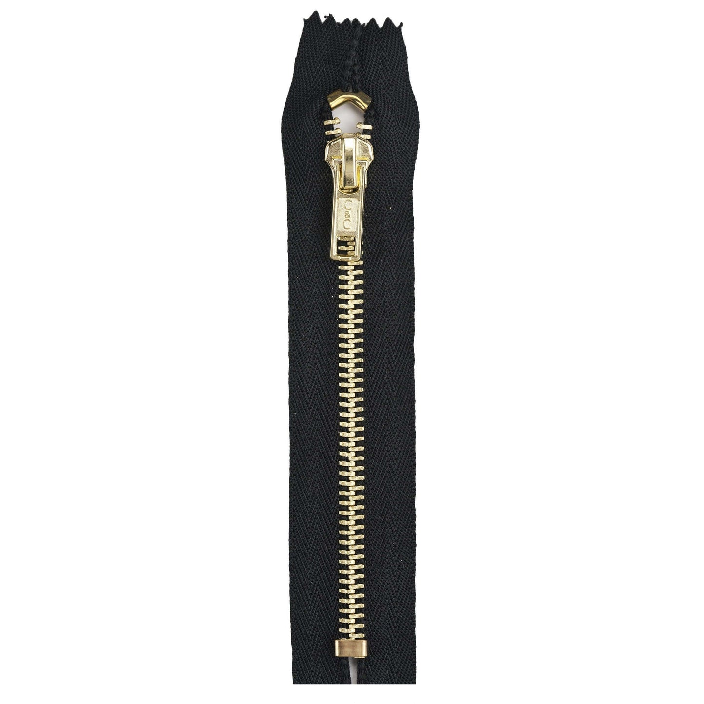Coats & Clark Brass Pocket Zippers