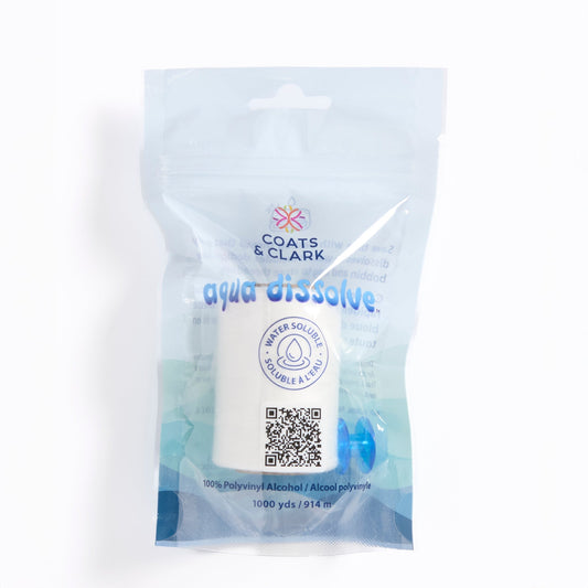 Coats & Clark Aqua Dissolve Thread (1000 Yards)