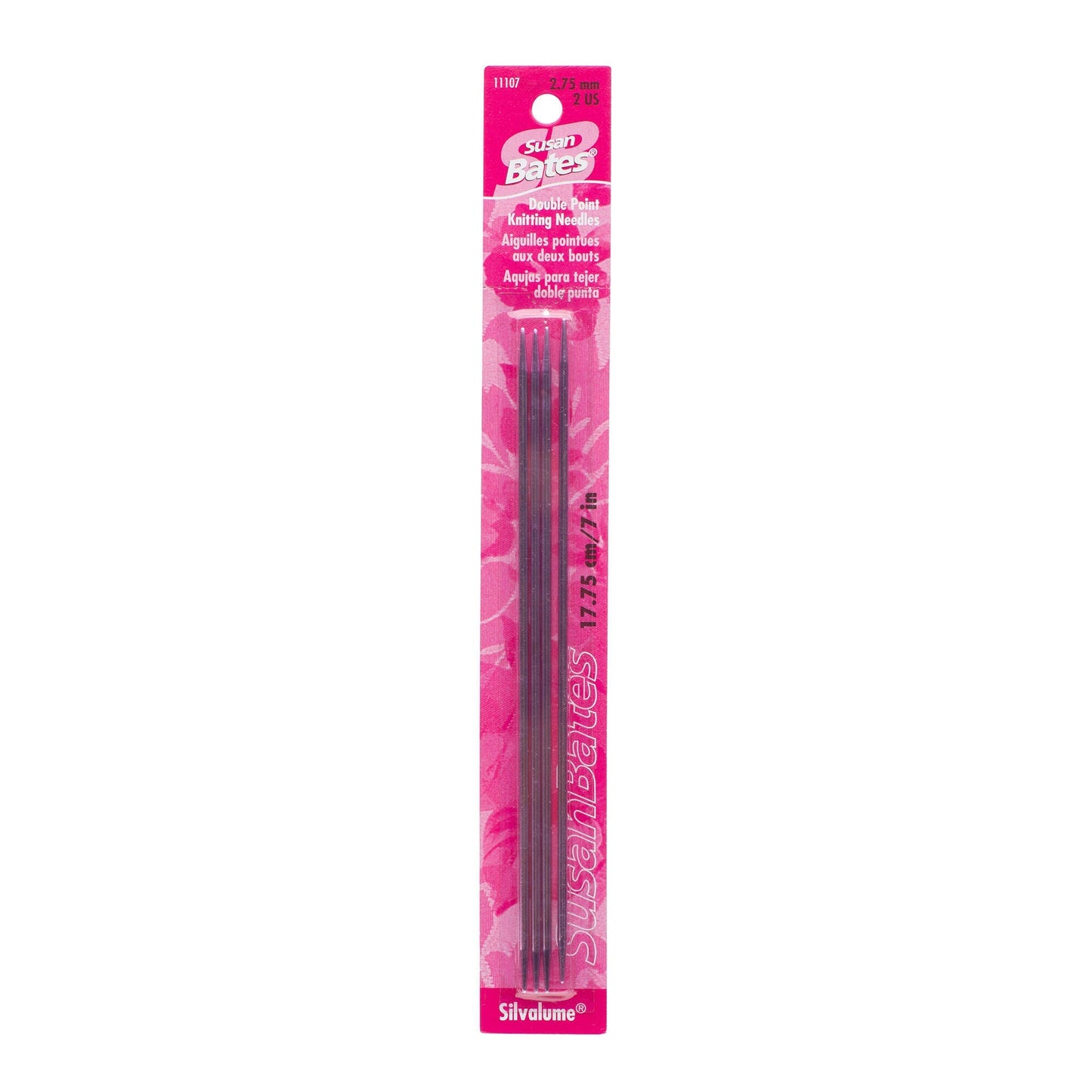 Susan Bates Silvalume 4 Pack, Double Point Knitting Needles