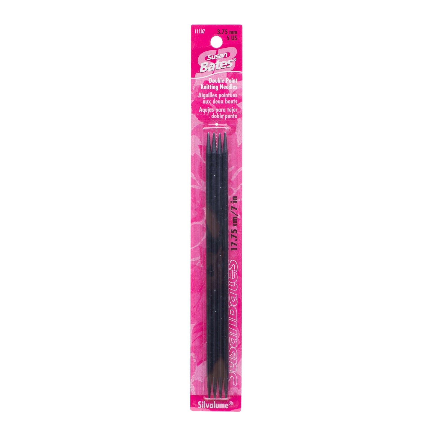 Susan Bates Silvalume 4 Pack, Double Point Knitting Needles