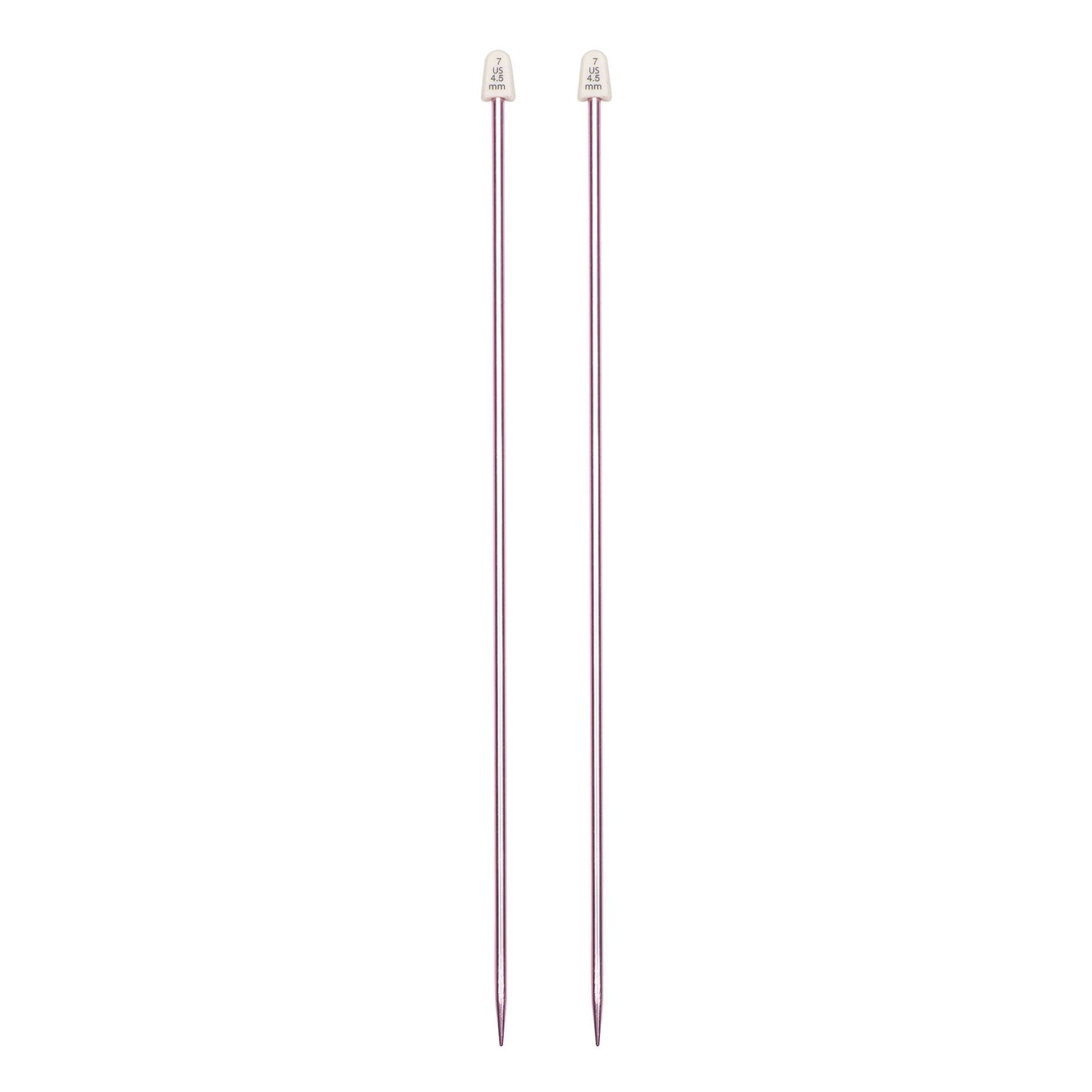 Susan Bates Silvalume 14" Single Point Knitting Needles