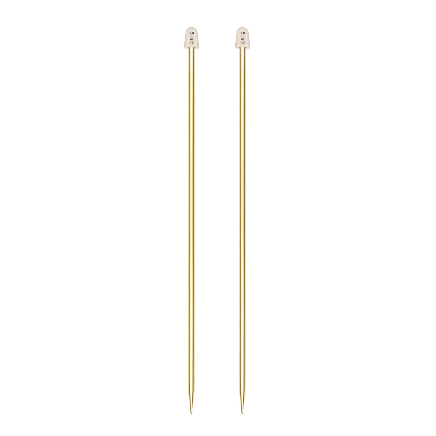 Susan Bates Silvalume 14" Single Point Knitting Needles