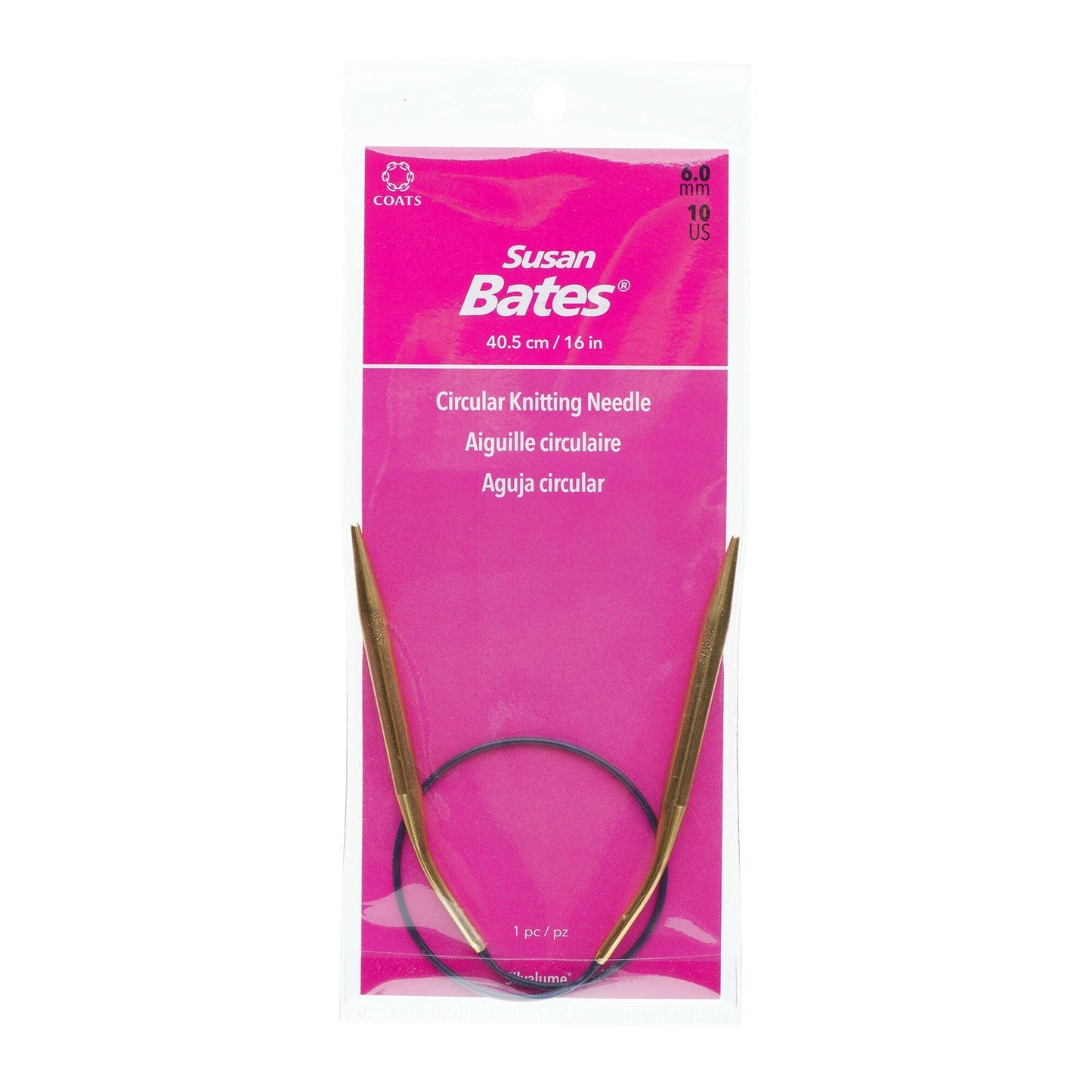 Susan Bates Silvalume 16" Circular Knitting Needles