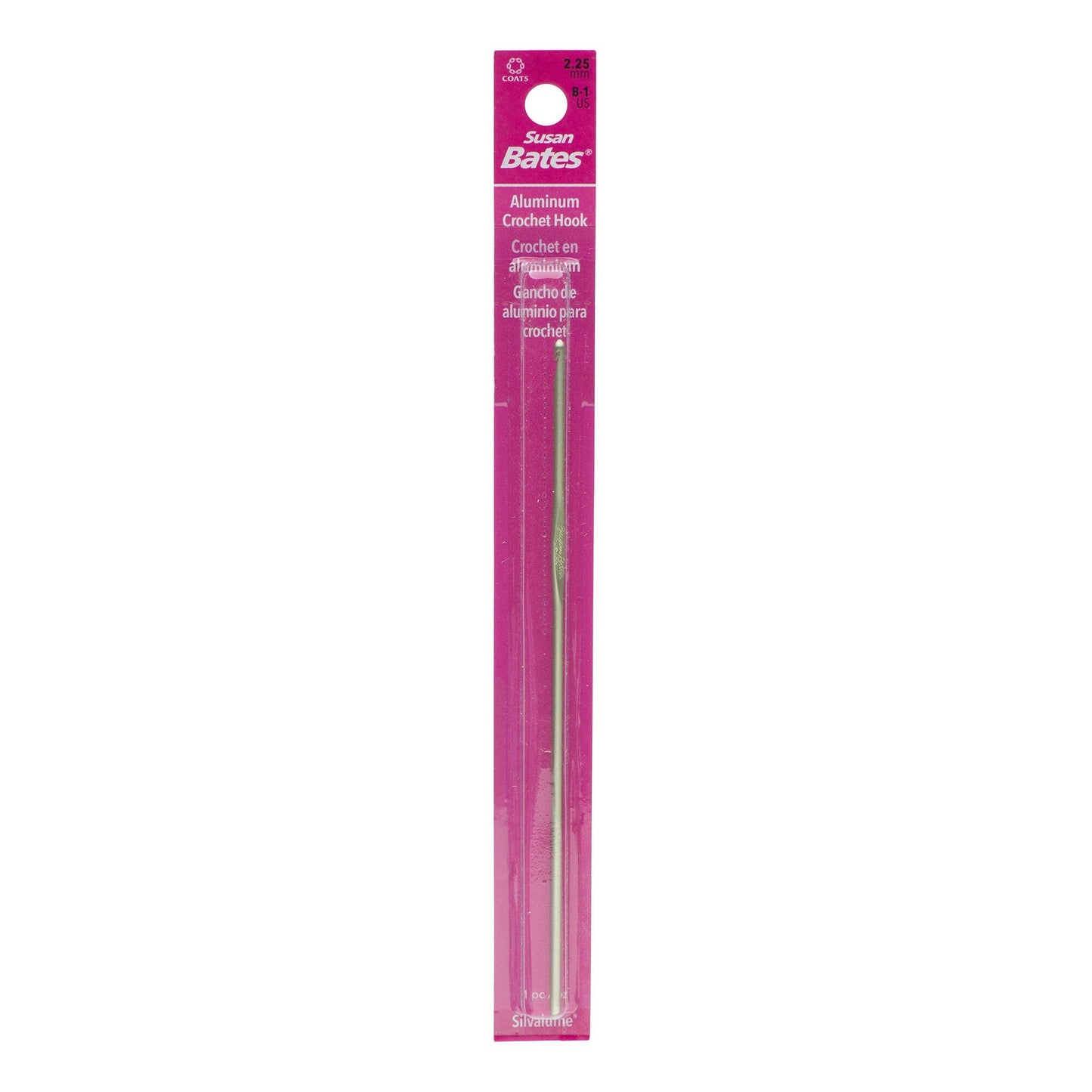 Susan Bates Silvalume 5.5" Crochet Hook