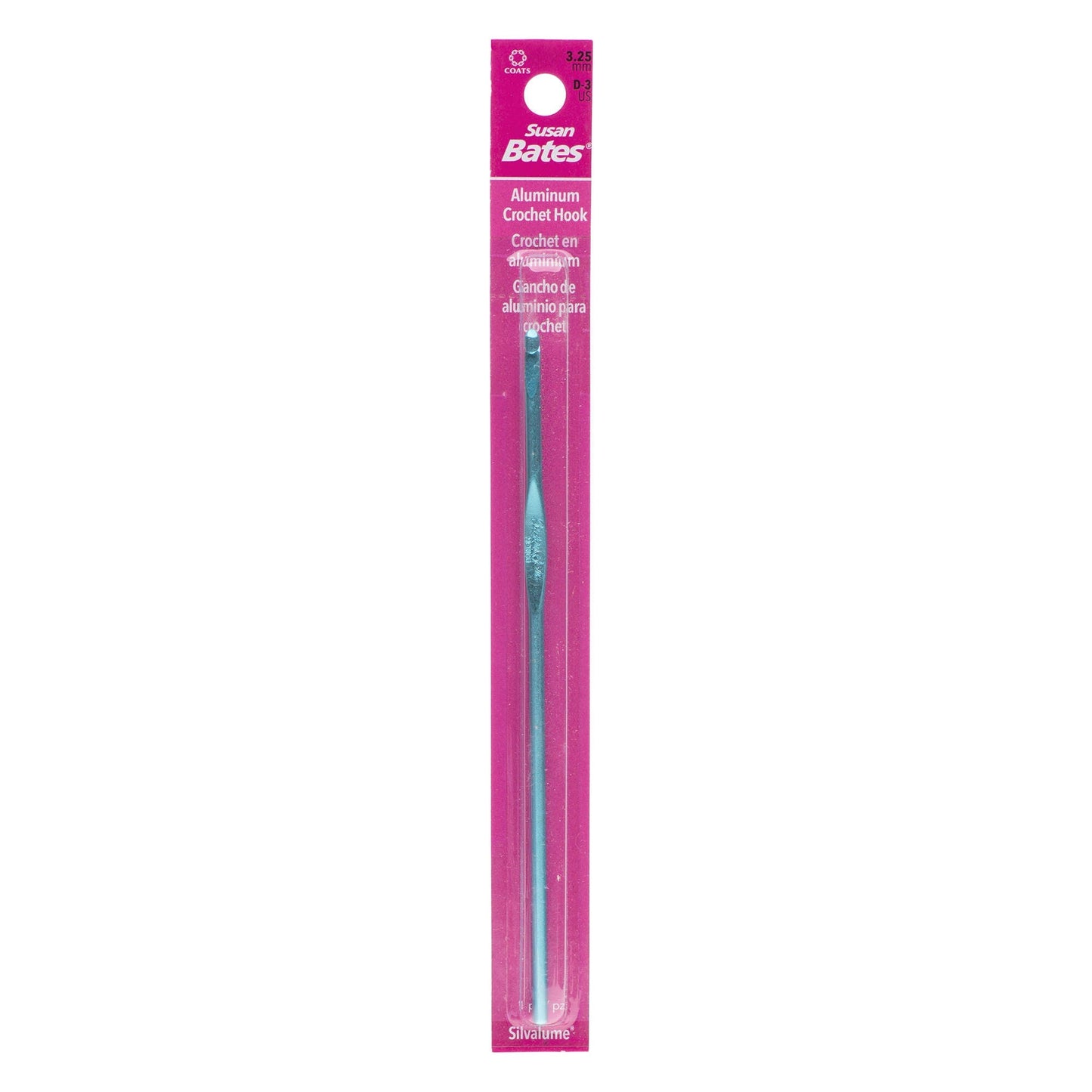Susan Bates Silvalume 5.5" Crochet Hook
