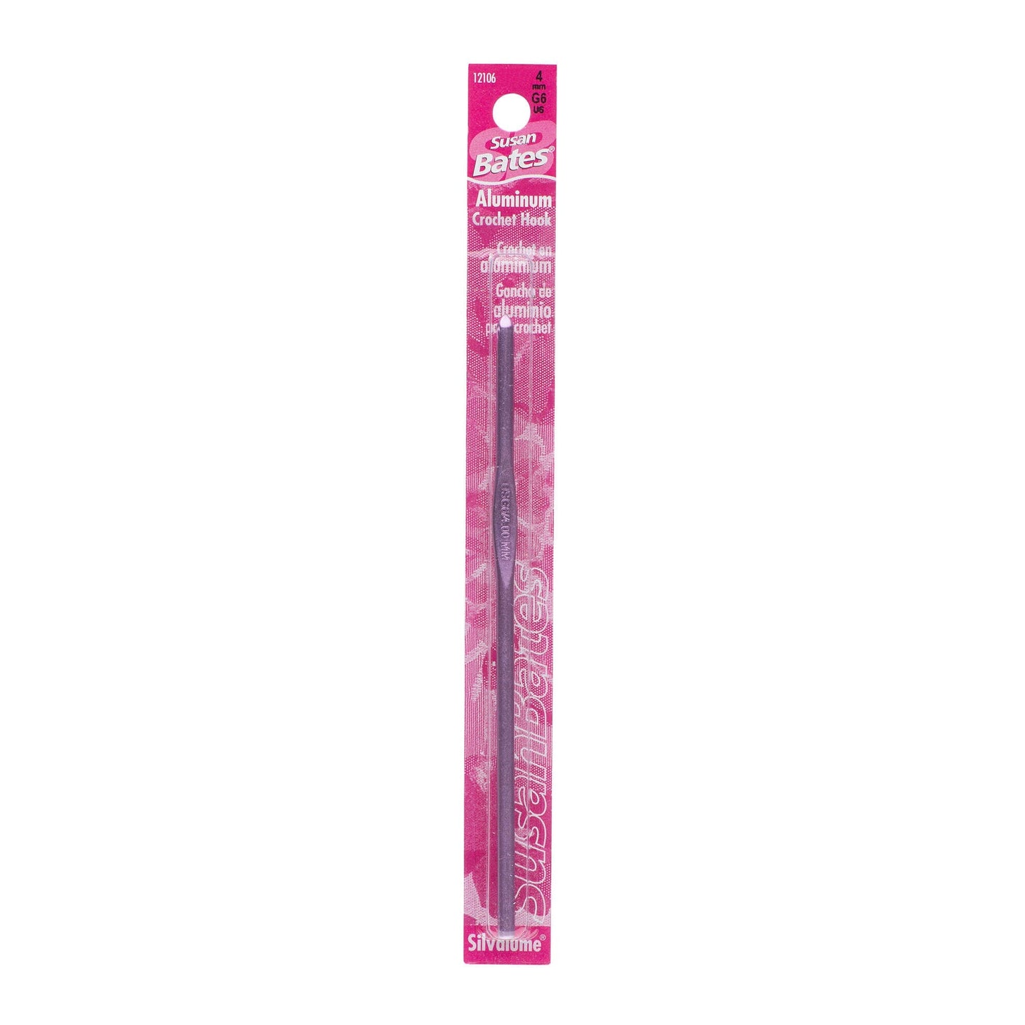 Susan Bates Silvalume 5.5" Crochet Hook