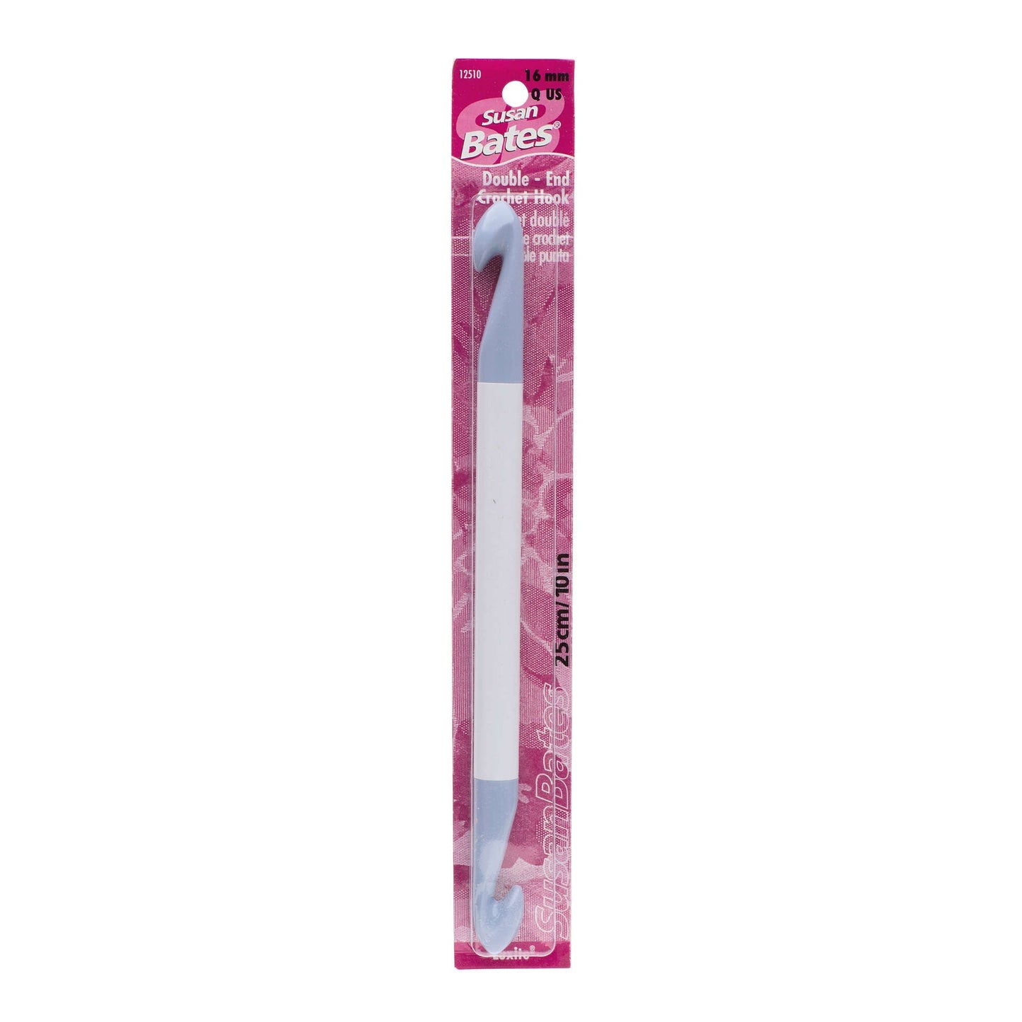 Susan Bates Luxite 10" Bulky Double-End Crochet Hook - Clearance Items