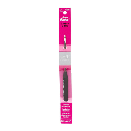 Susan Bates Silvalume Soft Ergonomic Crochet Hooks