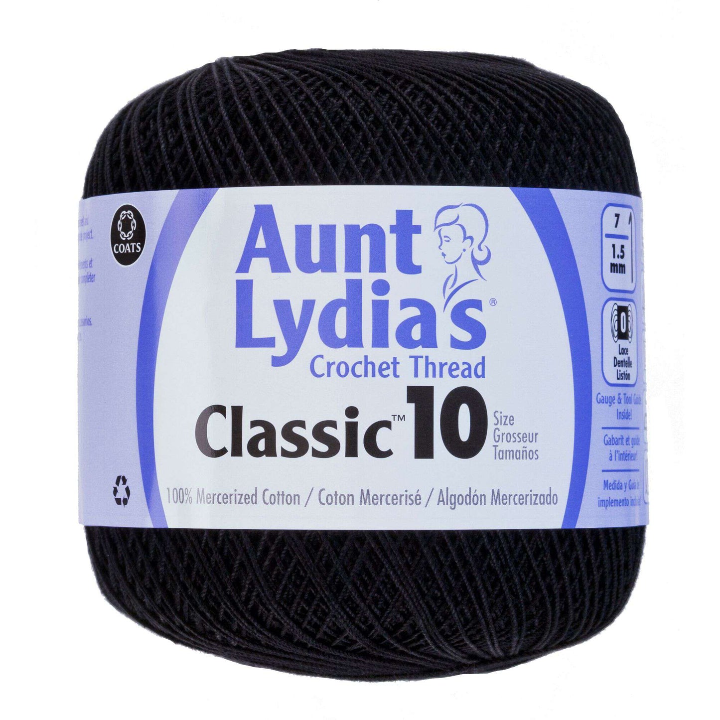 Aunt Lydia's Classic Crochet Thread Size 10