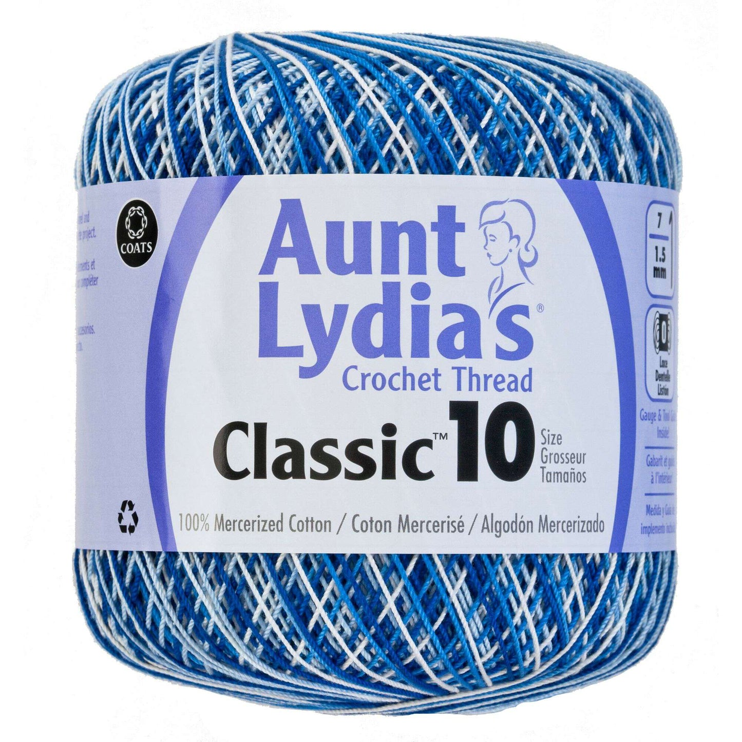 Aunt Lydia's Classic Crochet Thread Size 10