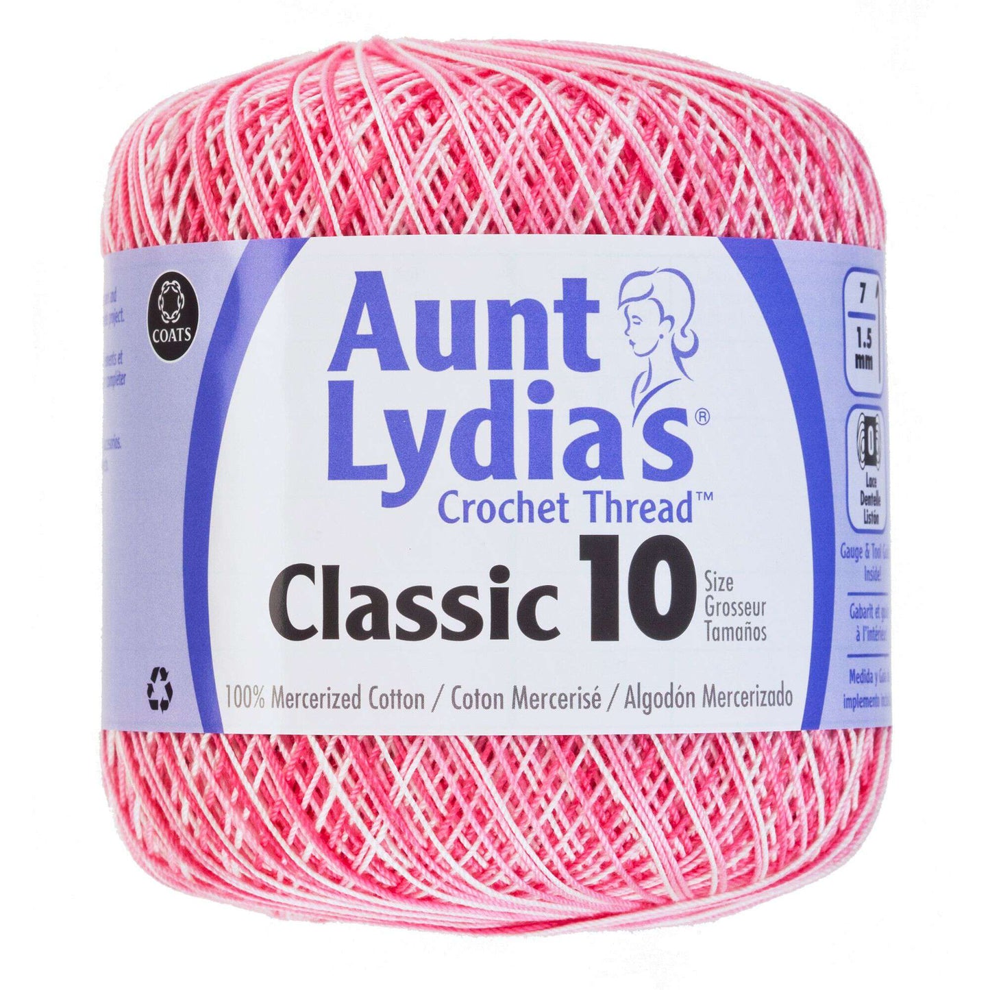 Aunt Lydia's Classic Crochet Thread Size 10
