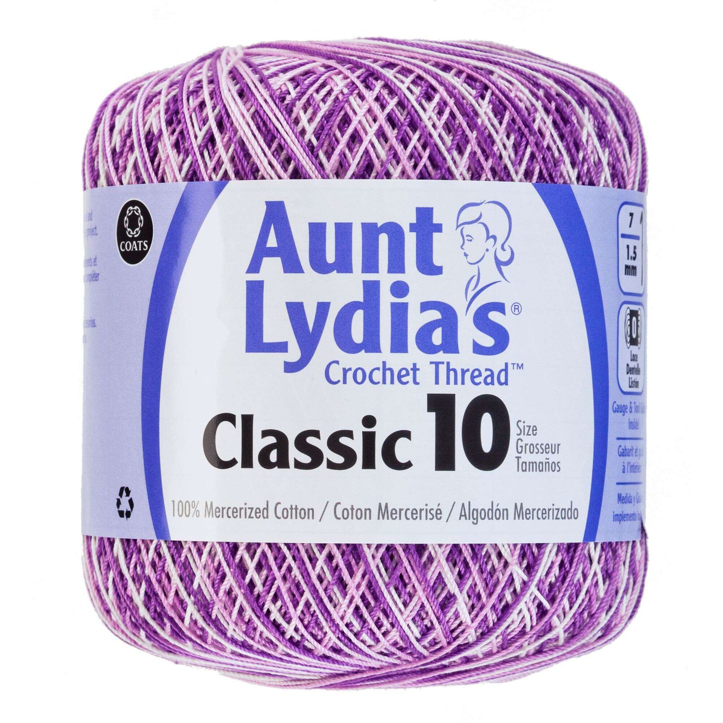 Aunt Lydia's Classic Crochet Thread Size 10