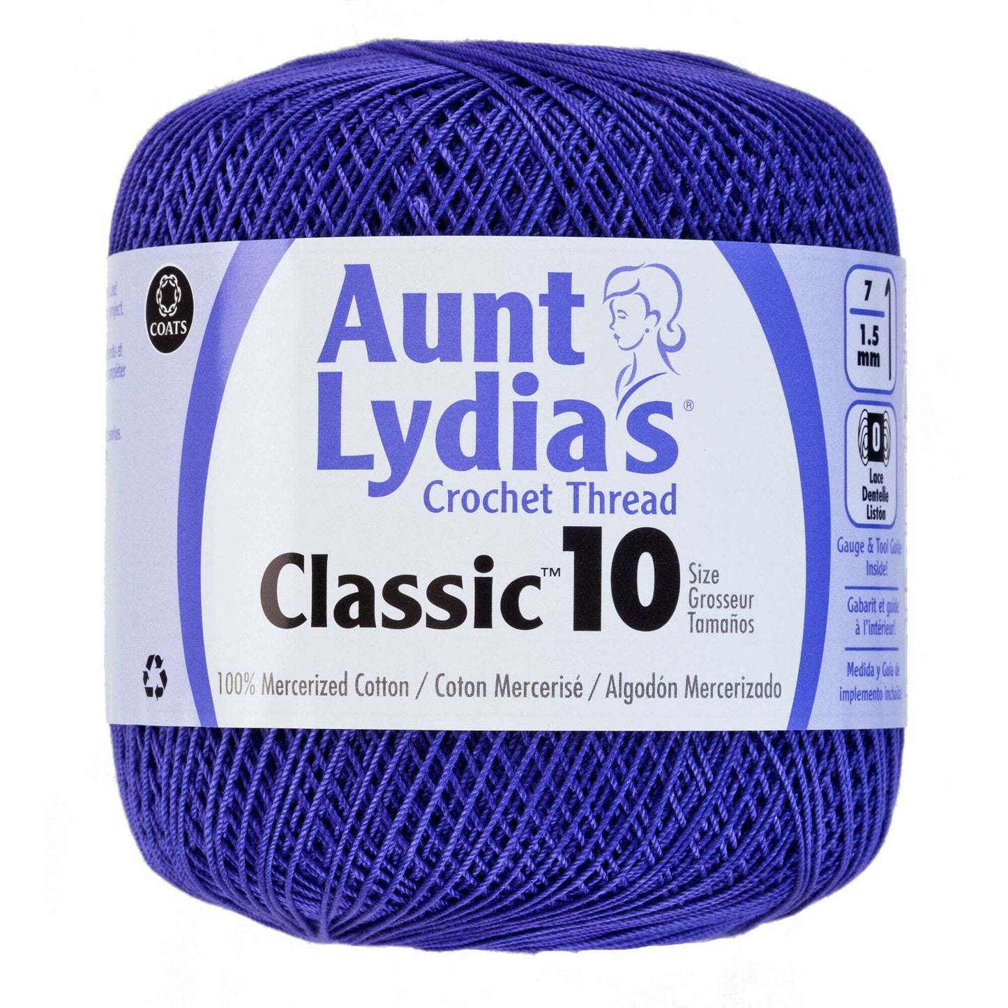 Aunt Lydia's Classic Crochet Thread Size 10