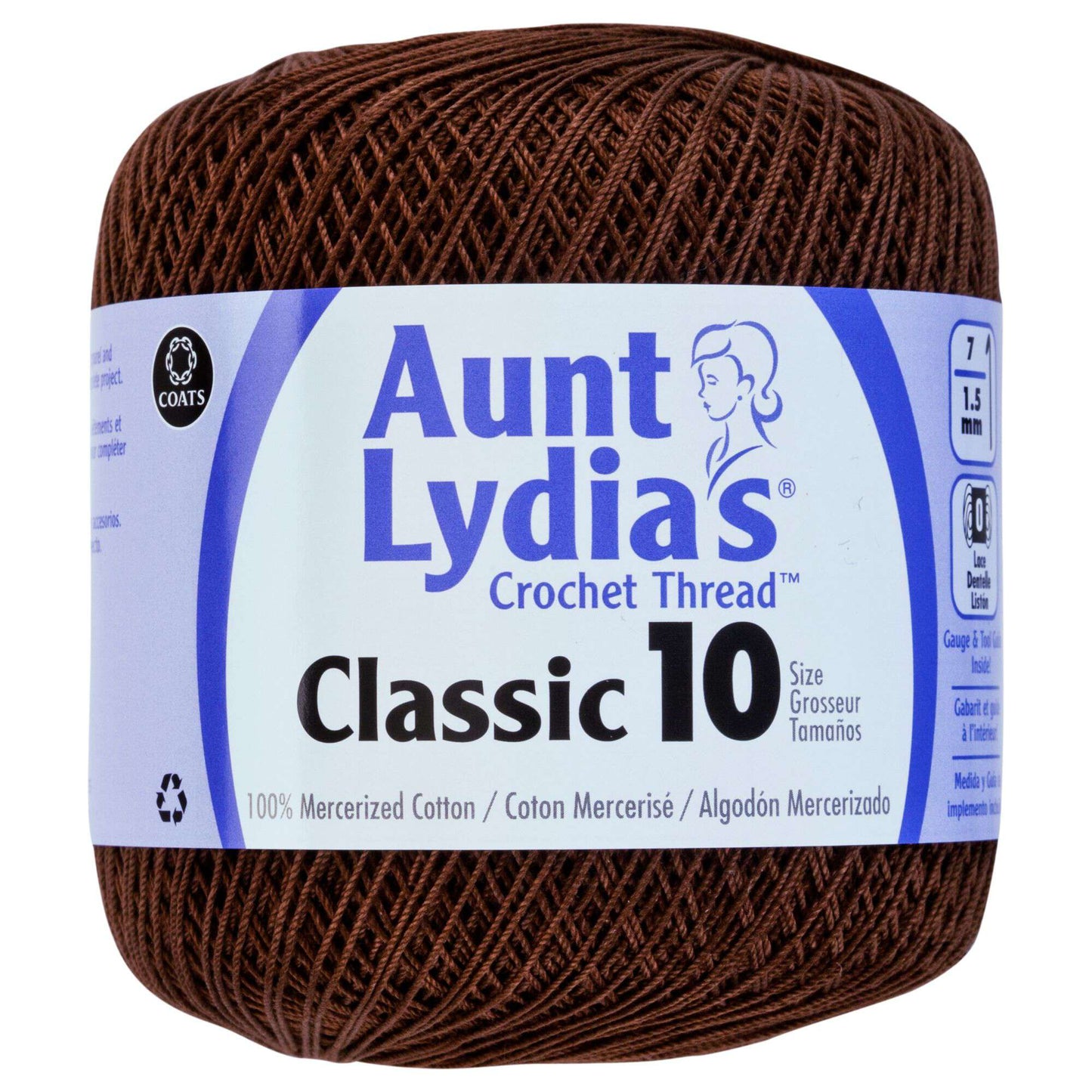 Aunt Lydia's Classic Crochet Thread Size 10