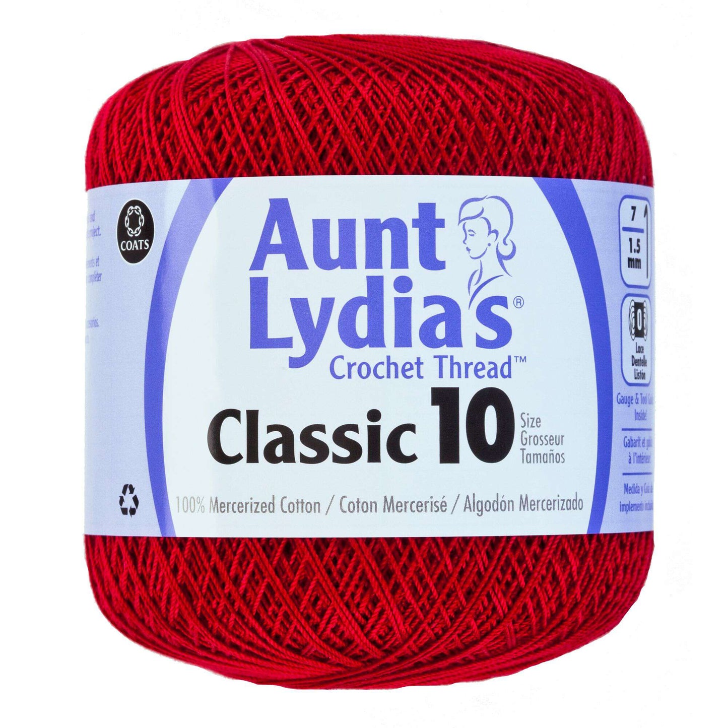 Aunt Lydia's Classic Crochet Thread Size 10