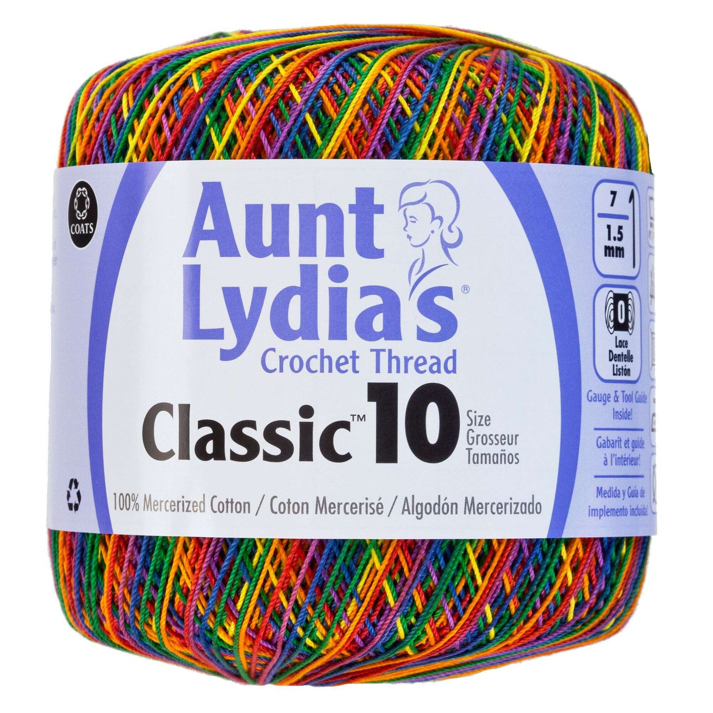 Aunt Lydia's Classic Crochet Thread Size 10