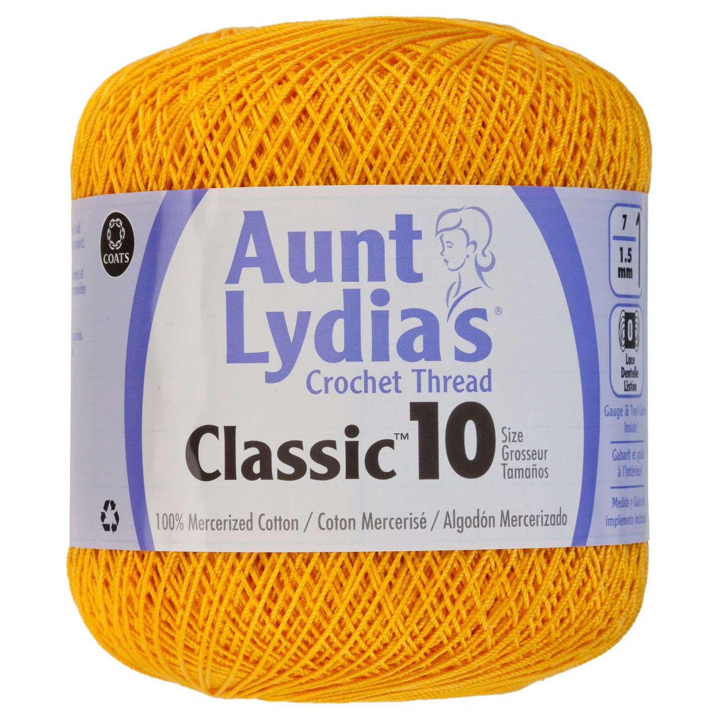 Aunt Lydia's Classic Crochet Thread Size 10