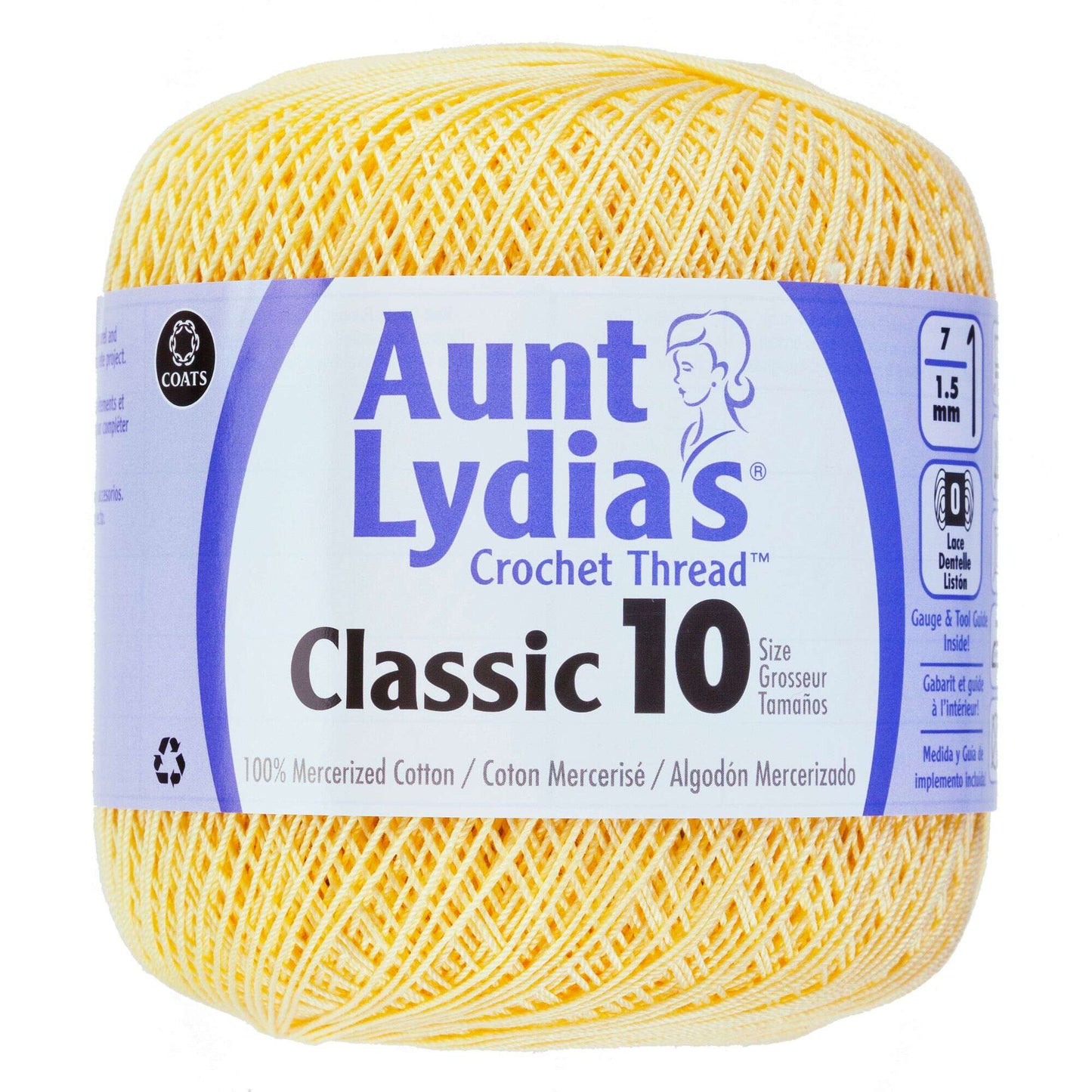 Aunt Lydia's Classic Crochet Thread Size 10