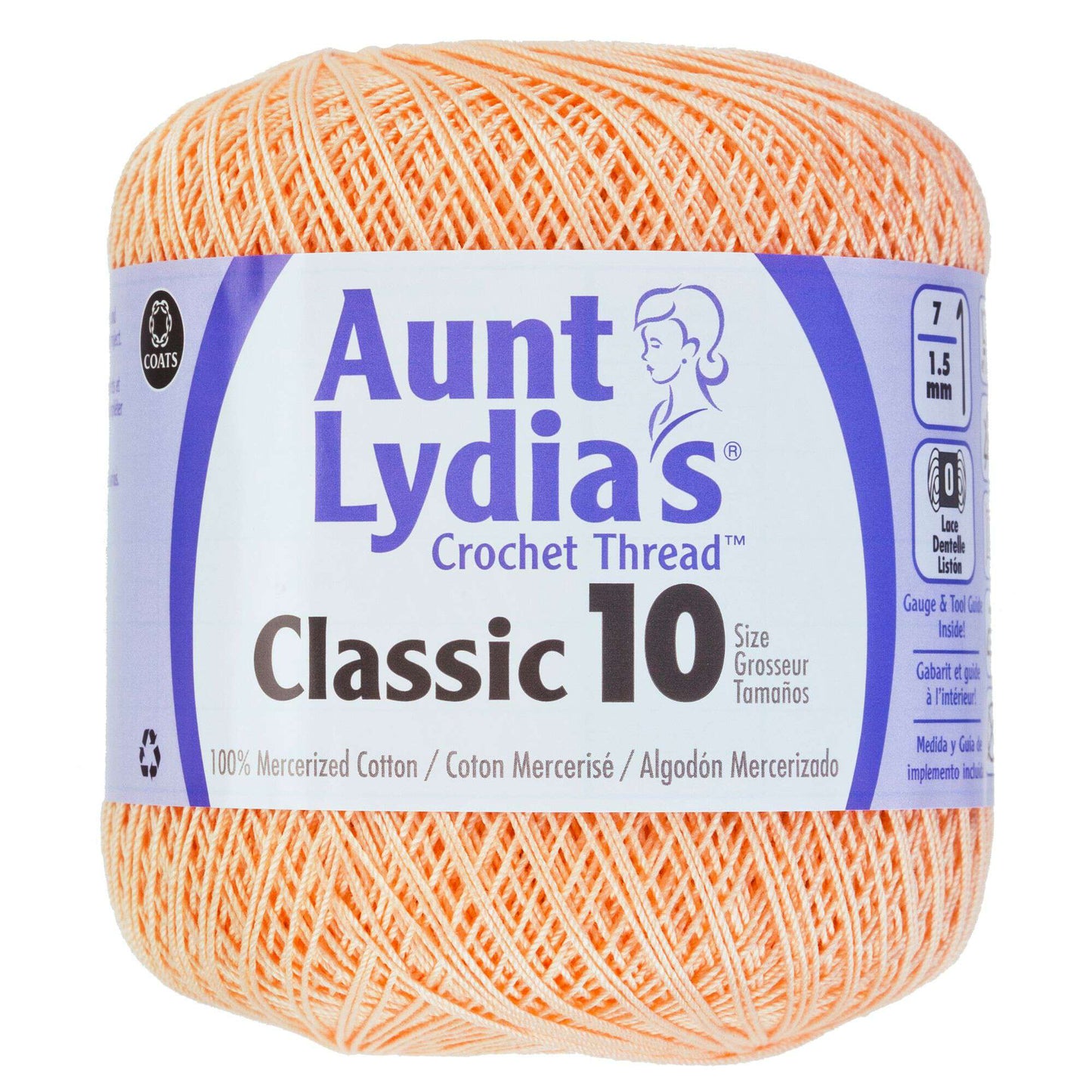 Aunt Lydia's Classic Crochet Thread Size 10