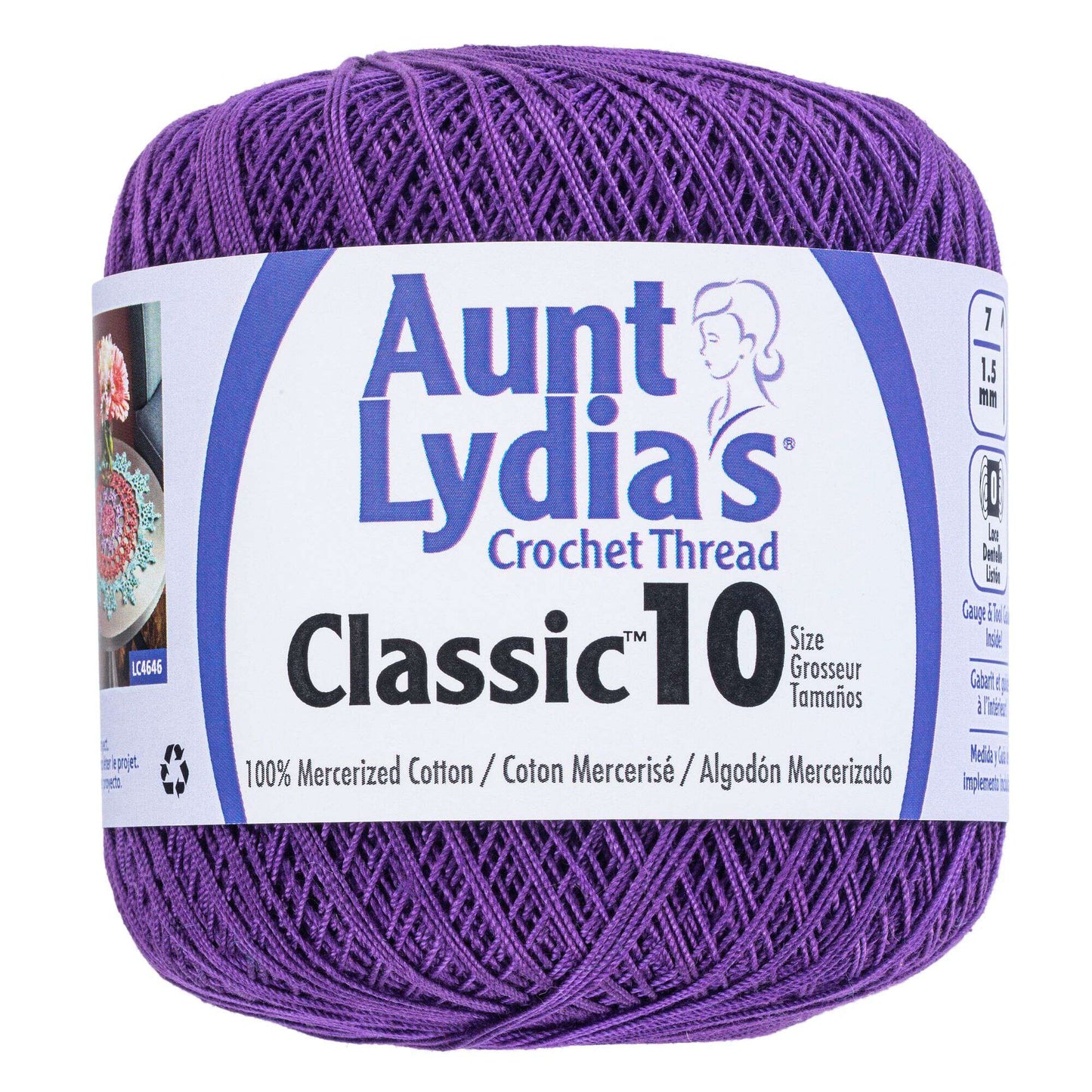 Aunt Lydia's Classic Crochet Thread Size 10