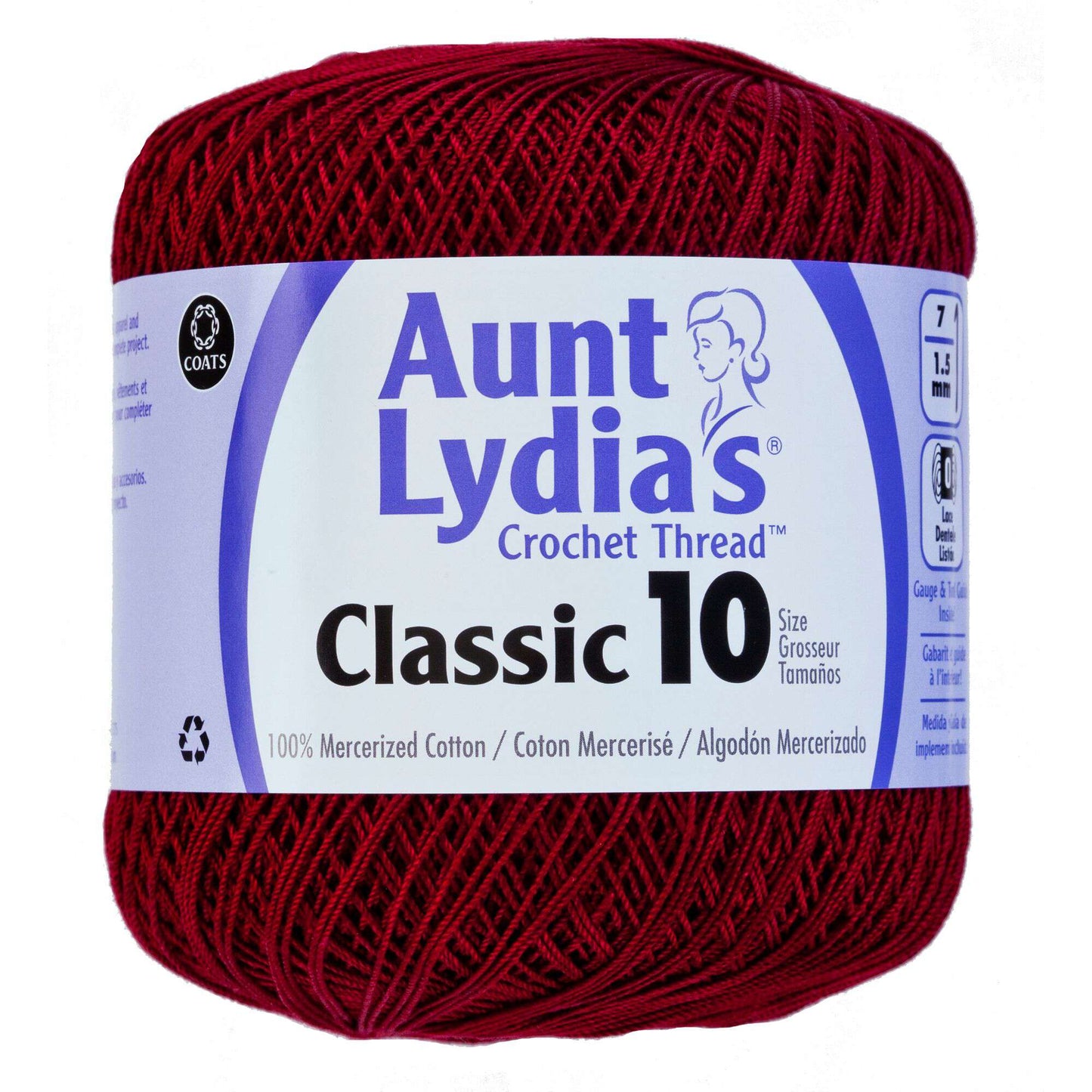 Aunt Lydia's Classic Crochet Thread Size 10