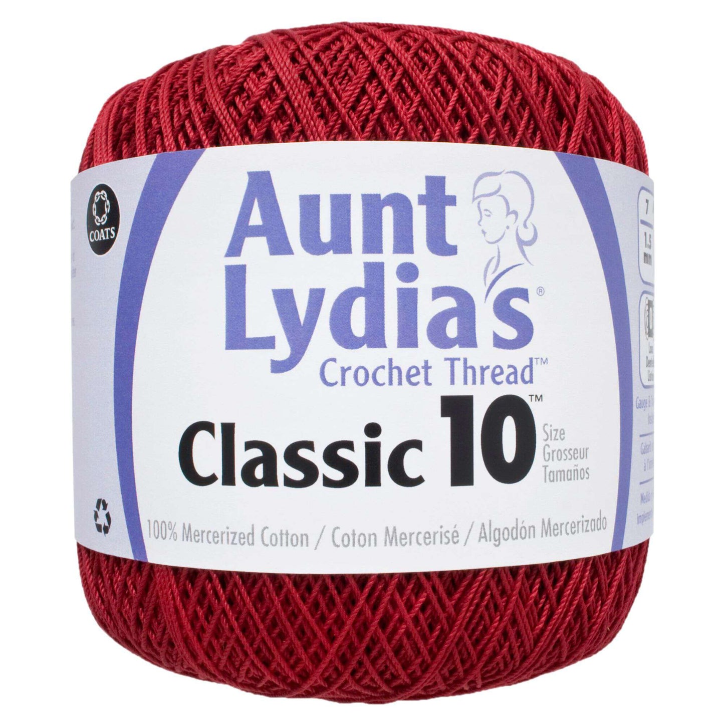 Aunt Lydia's Classic Crochet Thread Size 10