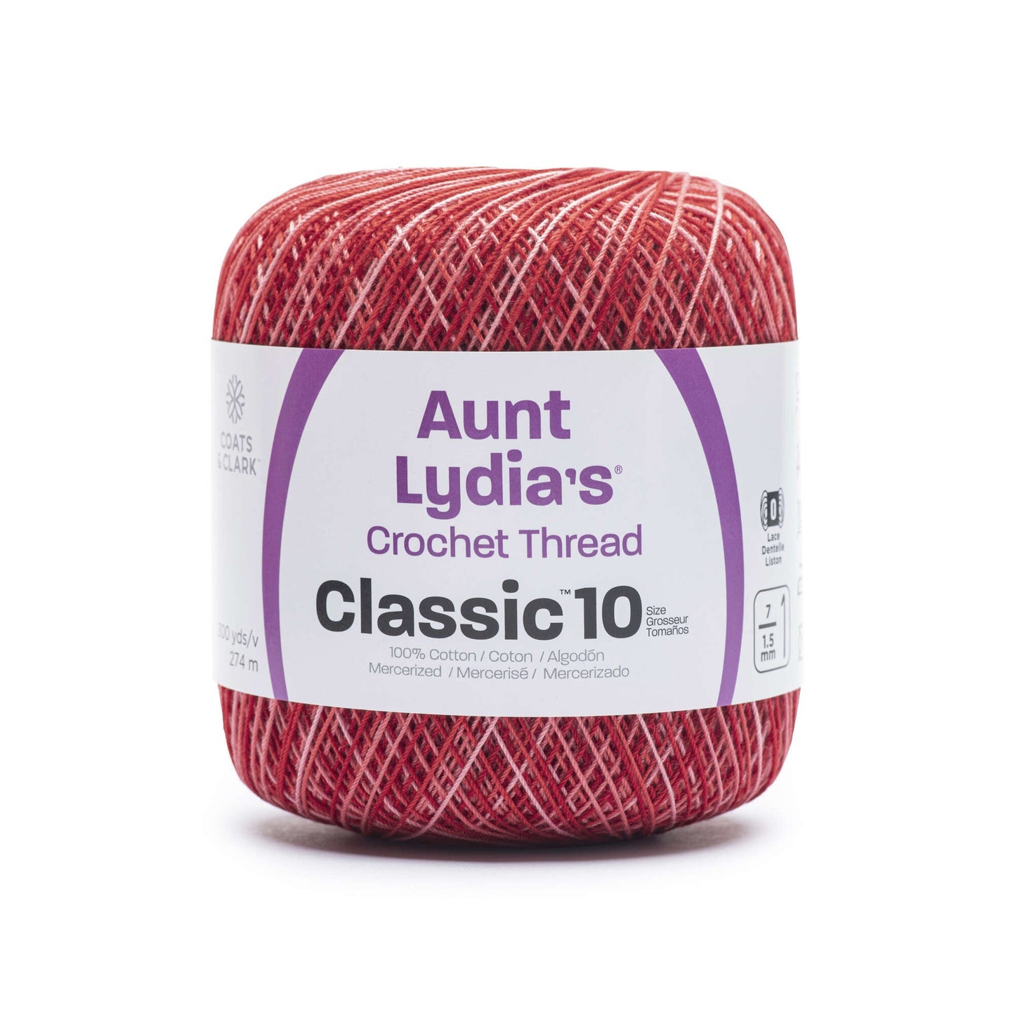 Aunt Lydia's Classic Crochet Thread Size 10