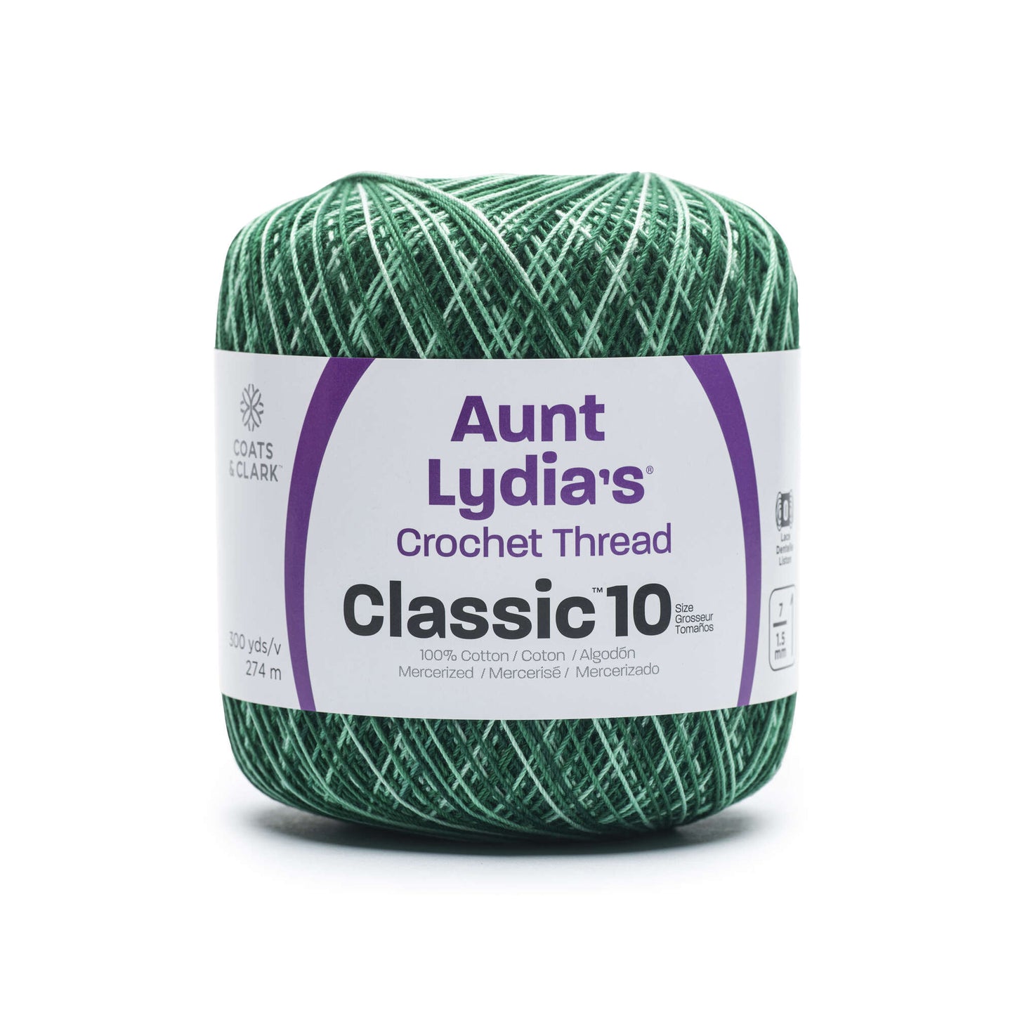 Aunt Lydia's Classic Crochet Thread Size 10