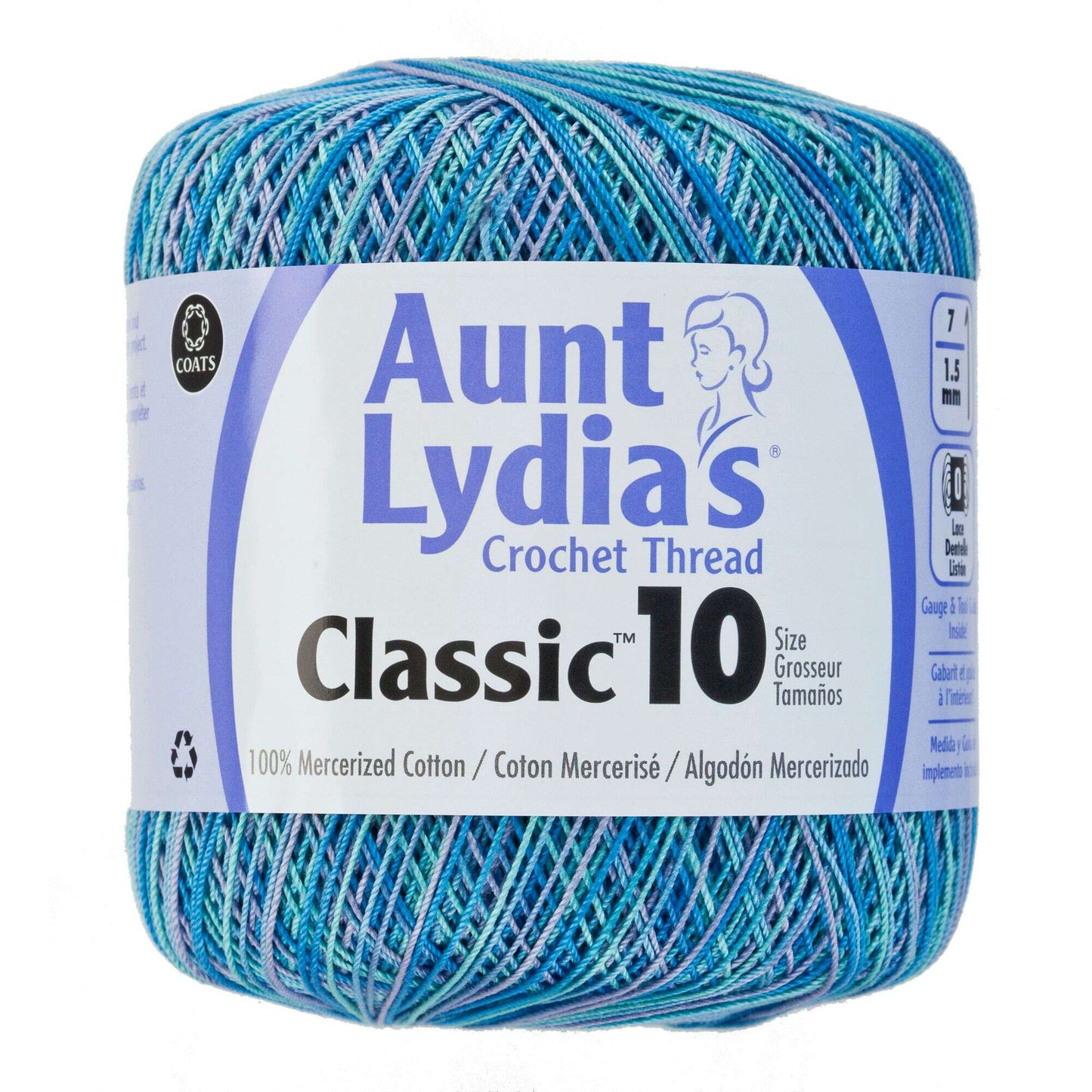 Aunt Lydia's Classic Crochet Thread Size 10