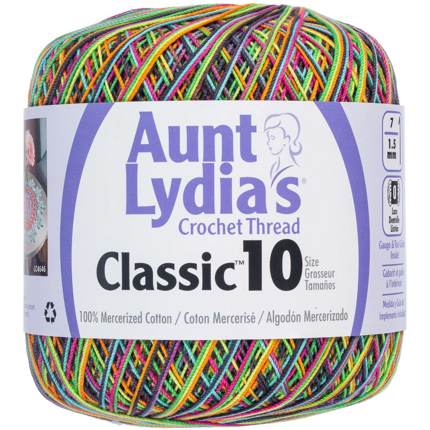 Aunt Lydia's Classic Crochet Thread Size 10