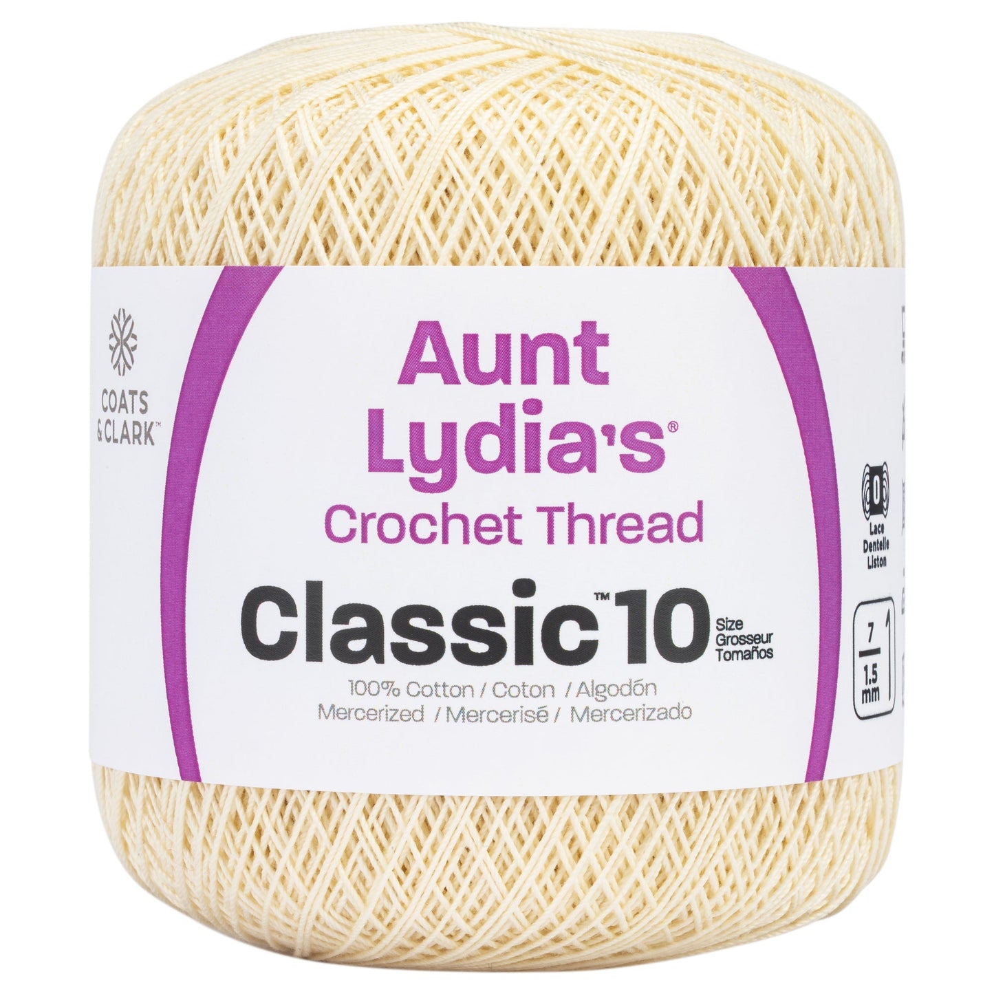 Aunt Lydia's Classic Crochet Thread Size 10