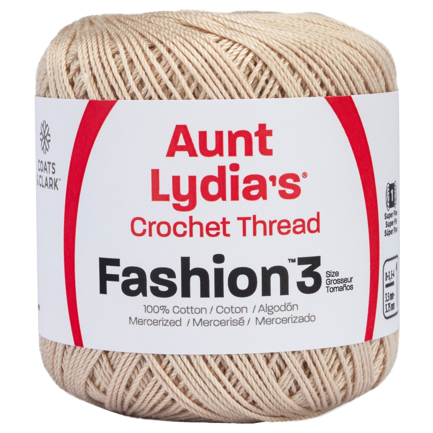 Aunt Lydia's Fashion Crochet Thread Size 3