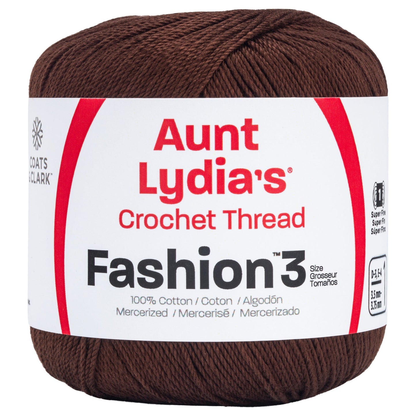 Aunt Lydia's Fashion Crochet Thread Size 3