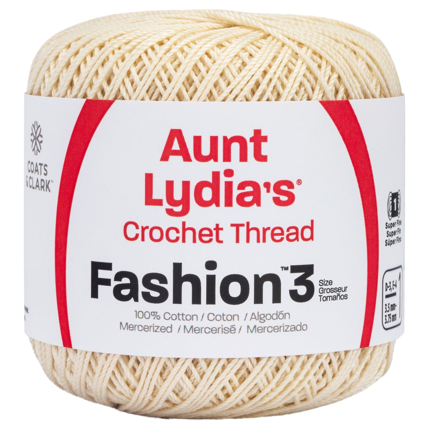 Aunt Lydia's Fashion Crochet Thread Size 3