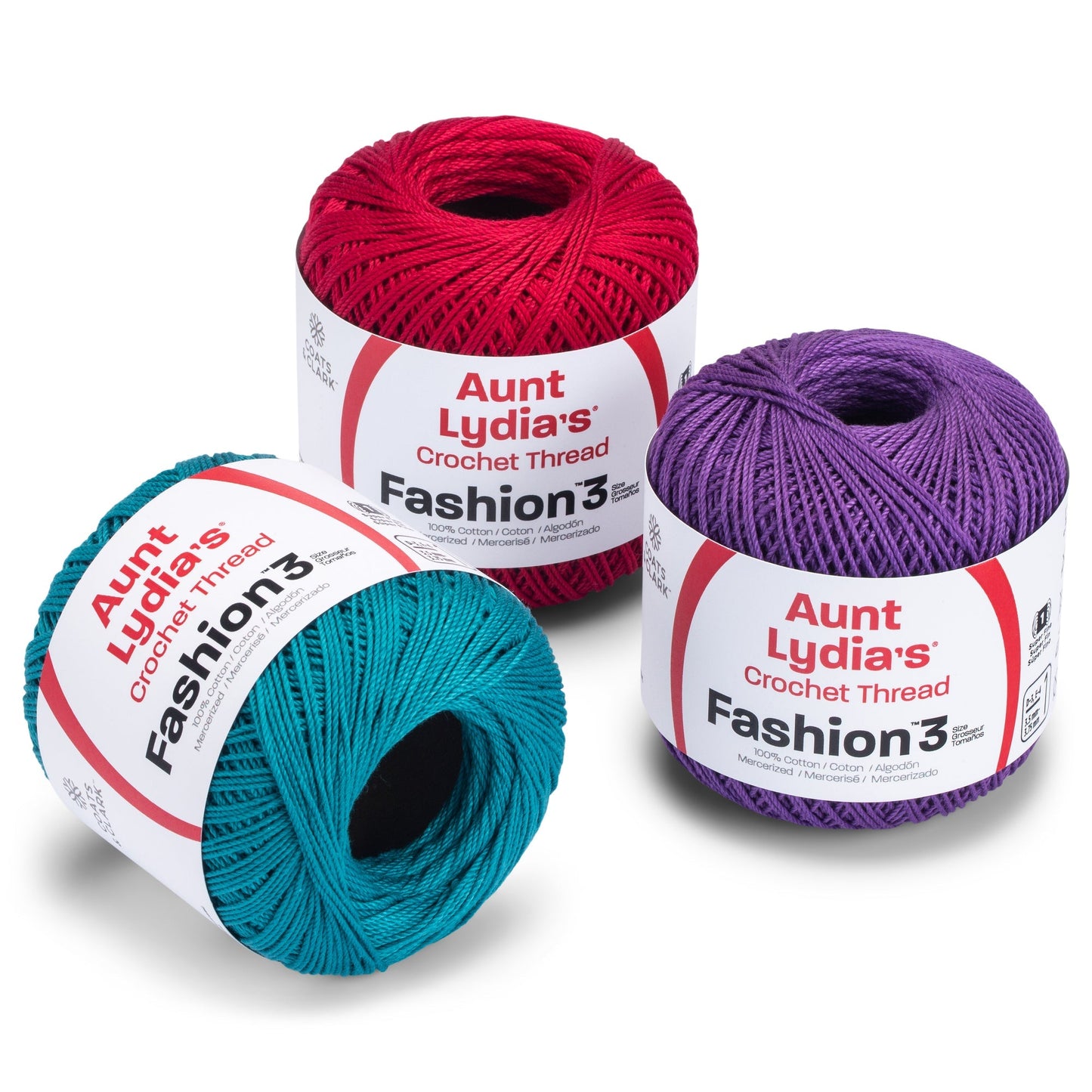 Aunt Lydia's Fashion Crochet Thread Size 3