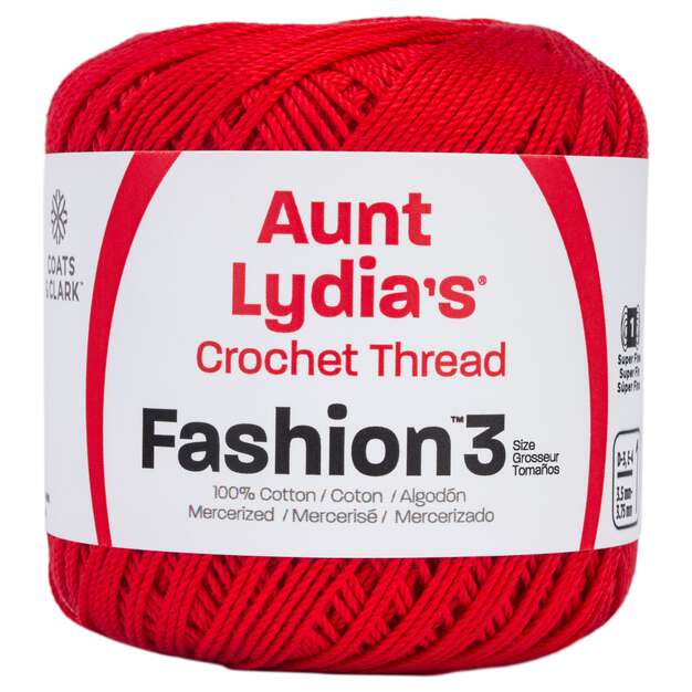 Aunt Lydia's Fashion Crochet Thread Size 3