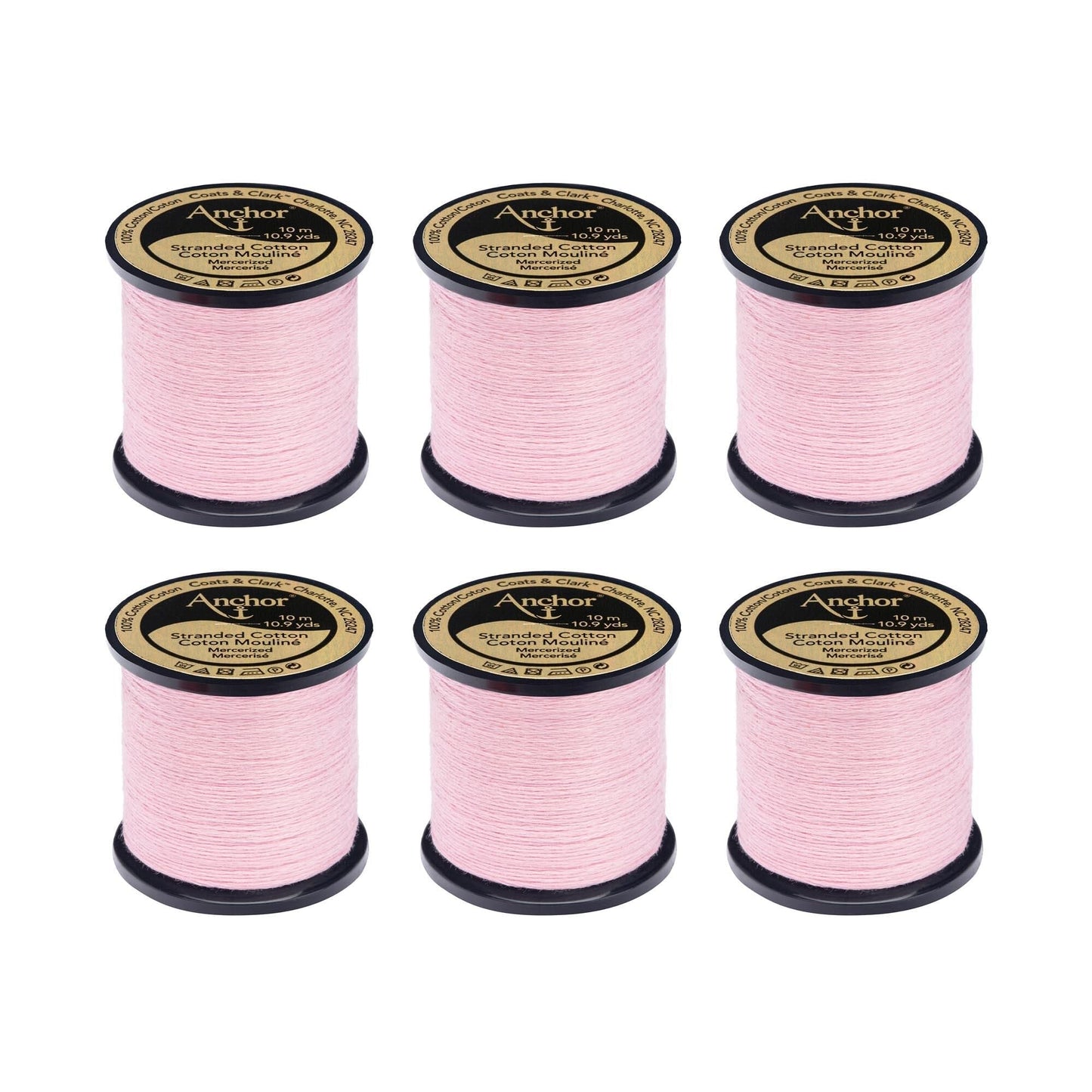 Anchor Spooled Floss 10 Meters (6 Pack) - Clearance shades