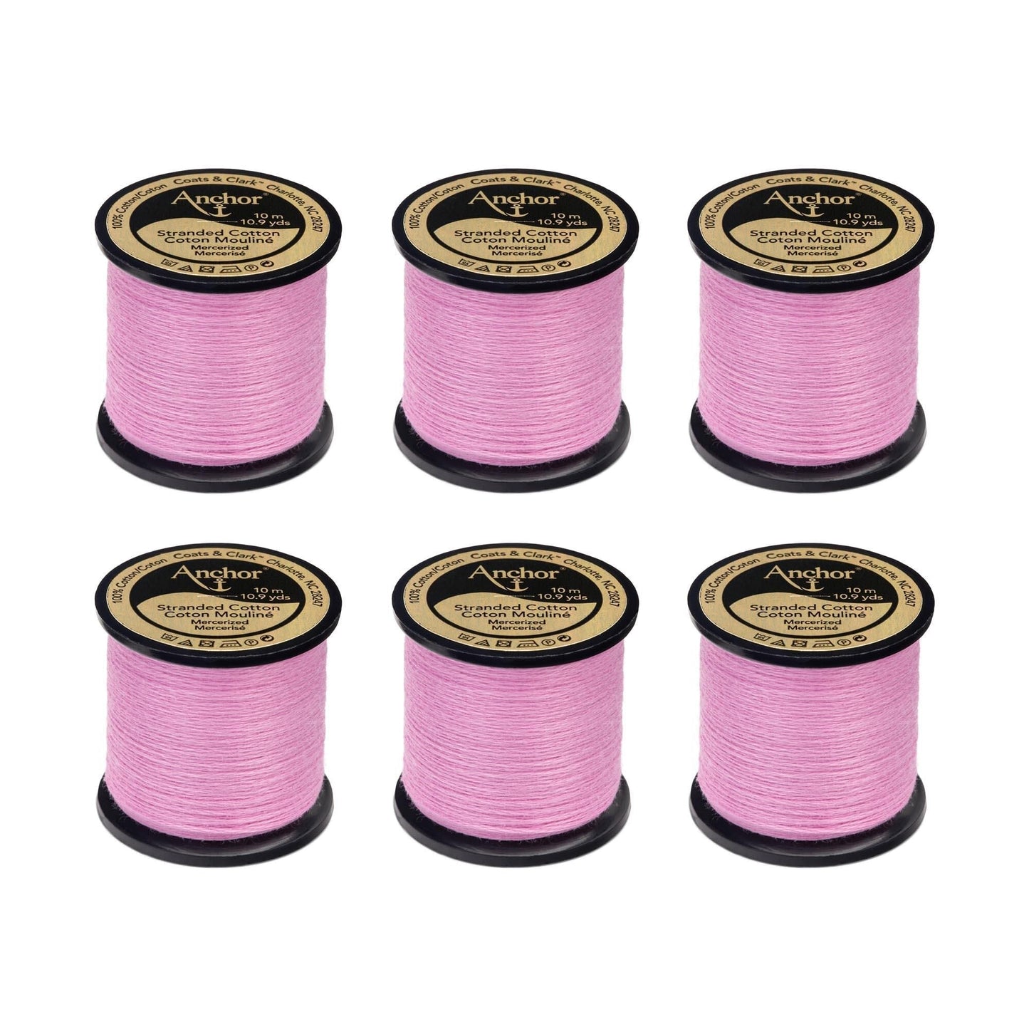 Anchor Spooled Floss 10 Meters (6 Pack) - Clearance shades