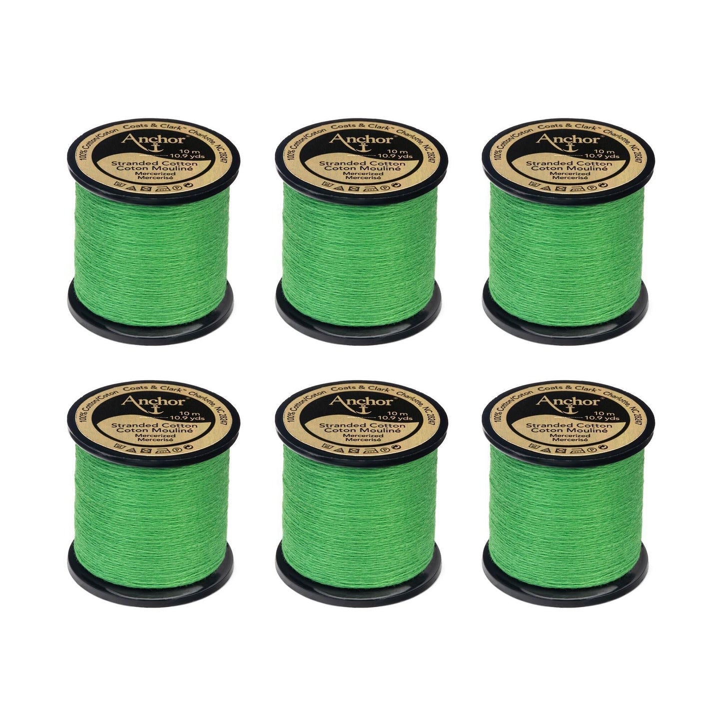 Anchor Spooled Floss 10 Meters (6 Pack) - Clearance shades