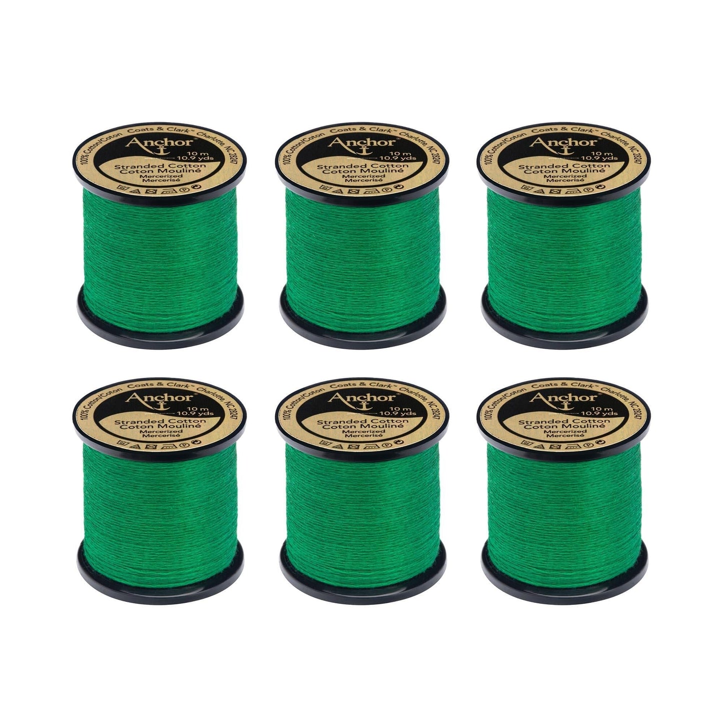 Anchor Spooled Floss 10 Meters (6 Pack) - Clearance shades