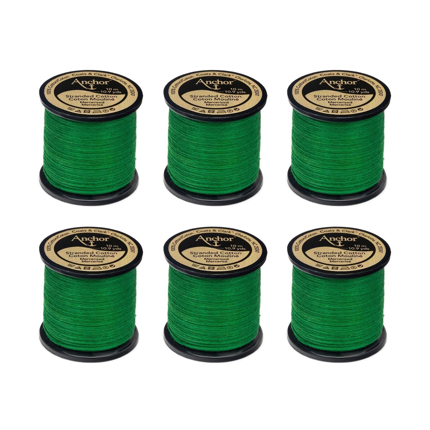 Anchor Spooled Floss 10 Meters (6 Pack) - Clearance shades