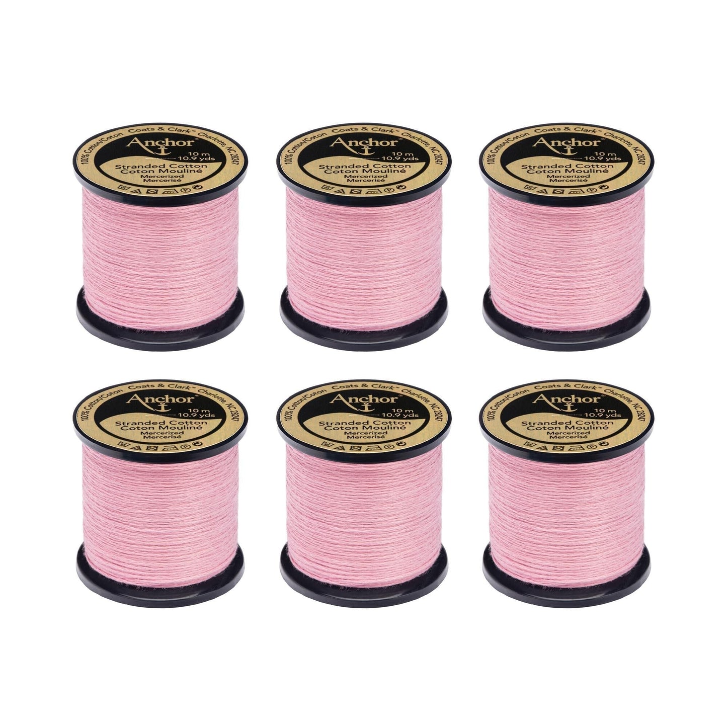 Anchor Spooled Floss 10 Meters (6 Pack) - Clearance shades