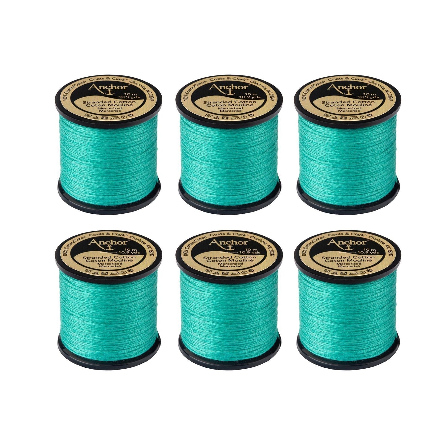 Anchor Spooled Floss 10 Meters (6 Pack) - Clearance shades